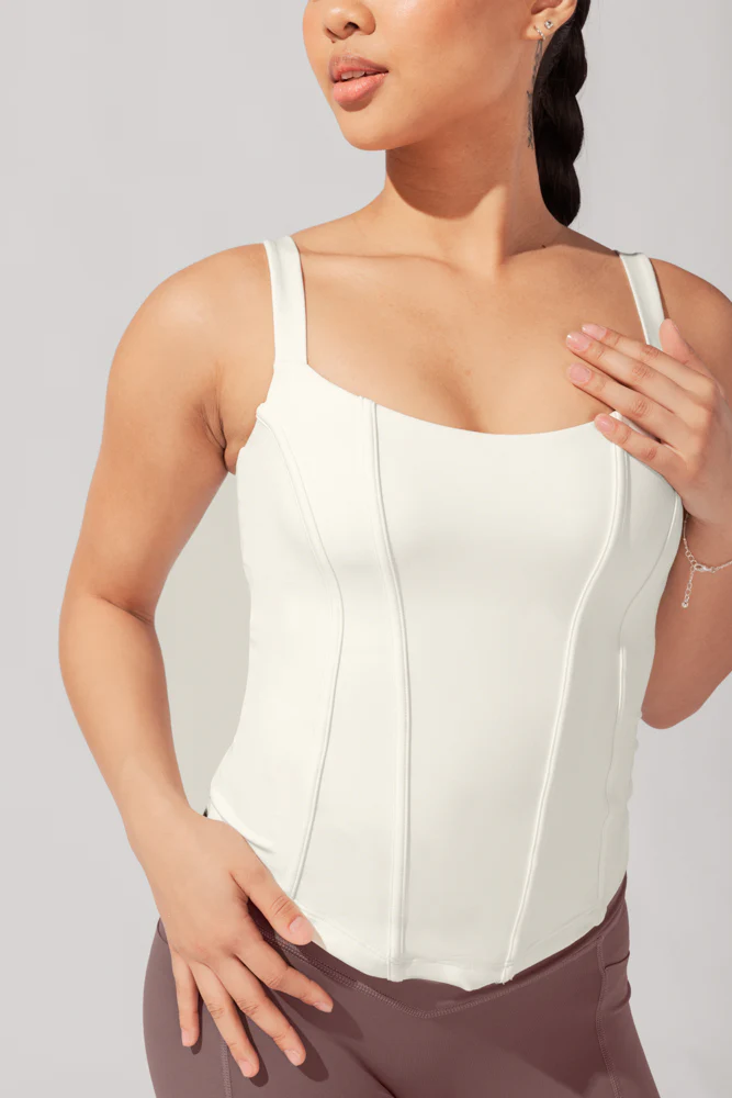 Corset Cami - Coconut Cream - Image 5