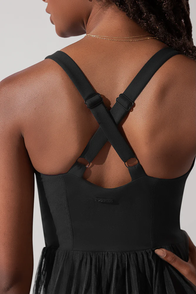 Corset Pirouette Dress - Black - Image 8