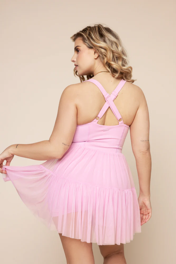 Corset Pirouette Dress - Bubblegum - Image 7