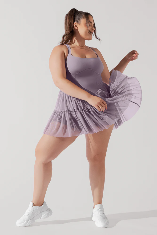 Corset Pirouette Dress - Lilac - Image 12