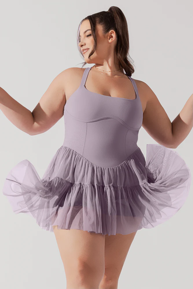 Corset Pirouette Dress - Lilac - Image 3