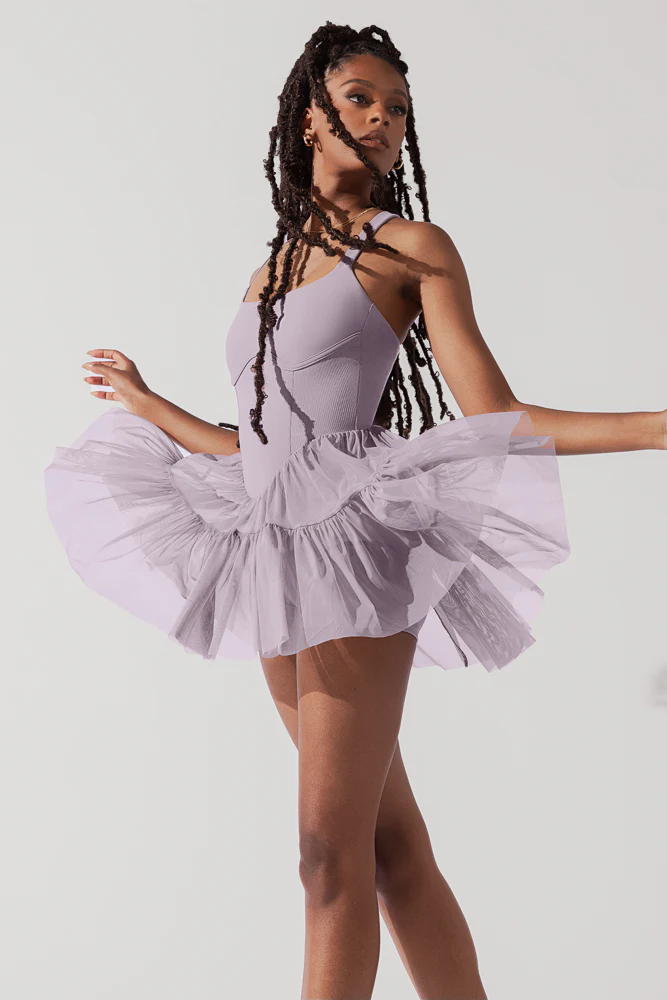 Corset Pirouette Dress - Lilac - Image 4