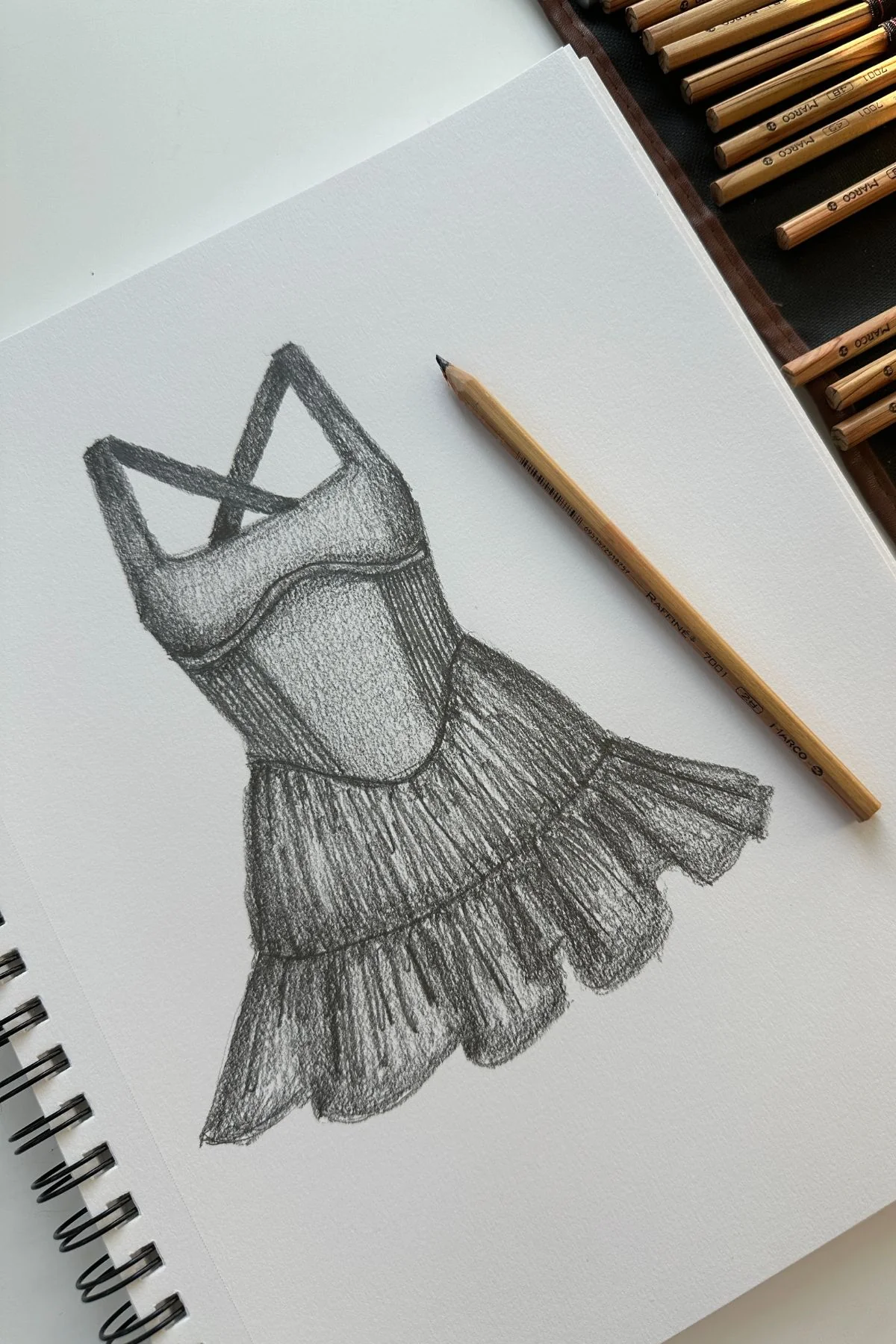 Corset Pirouette Dress - Lilac - Image 6