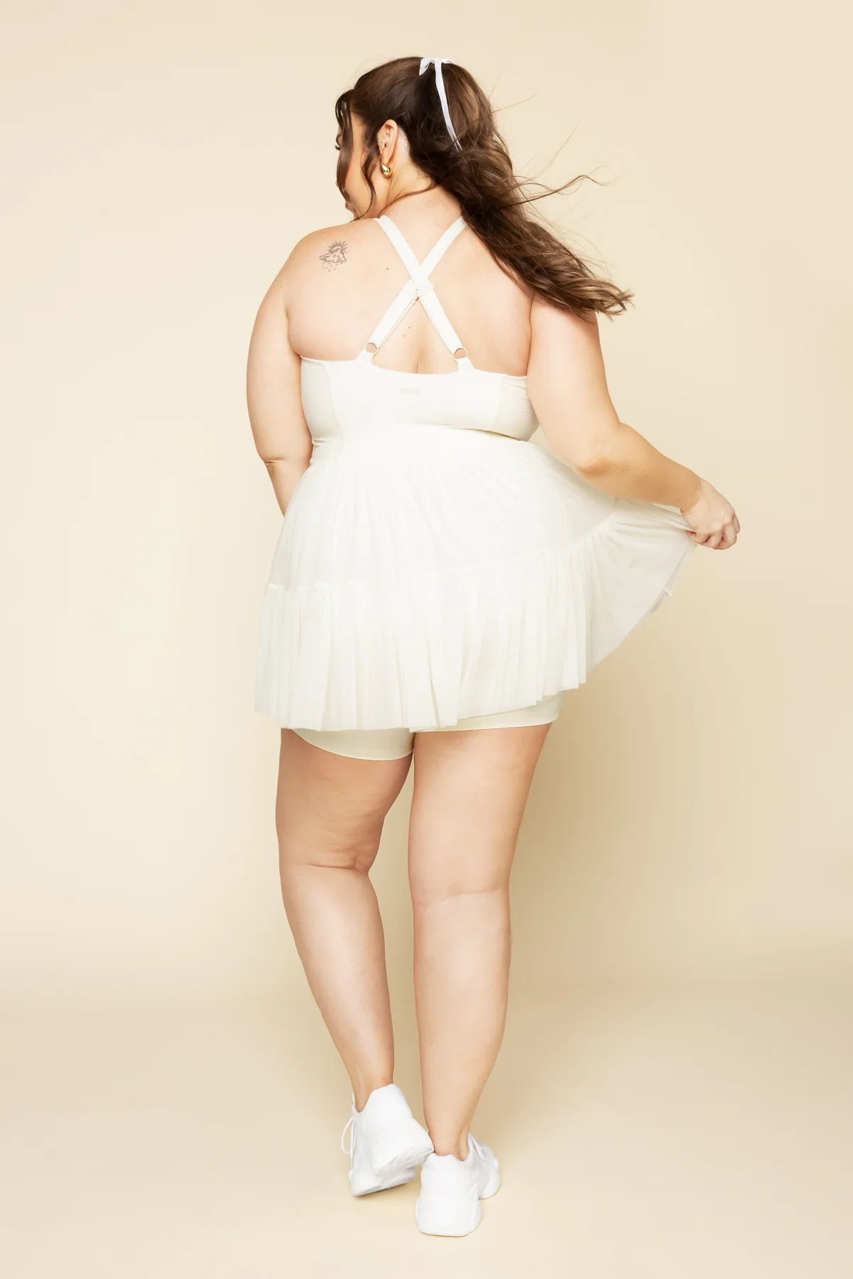 Corset Pirouette Dress - Ivory - Image 5