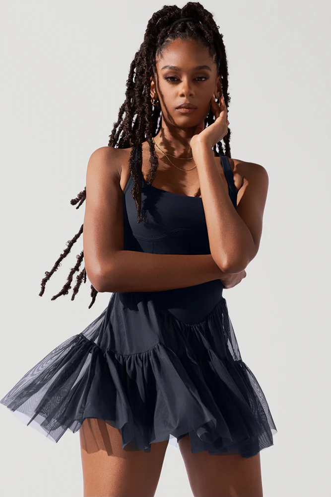 Corset Pirouette Dress - Smoky Navy - Image 11