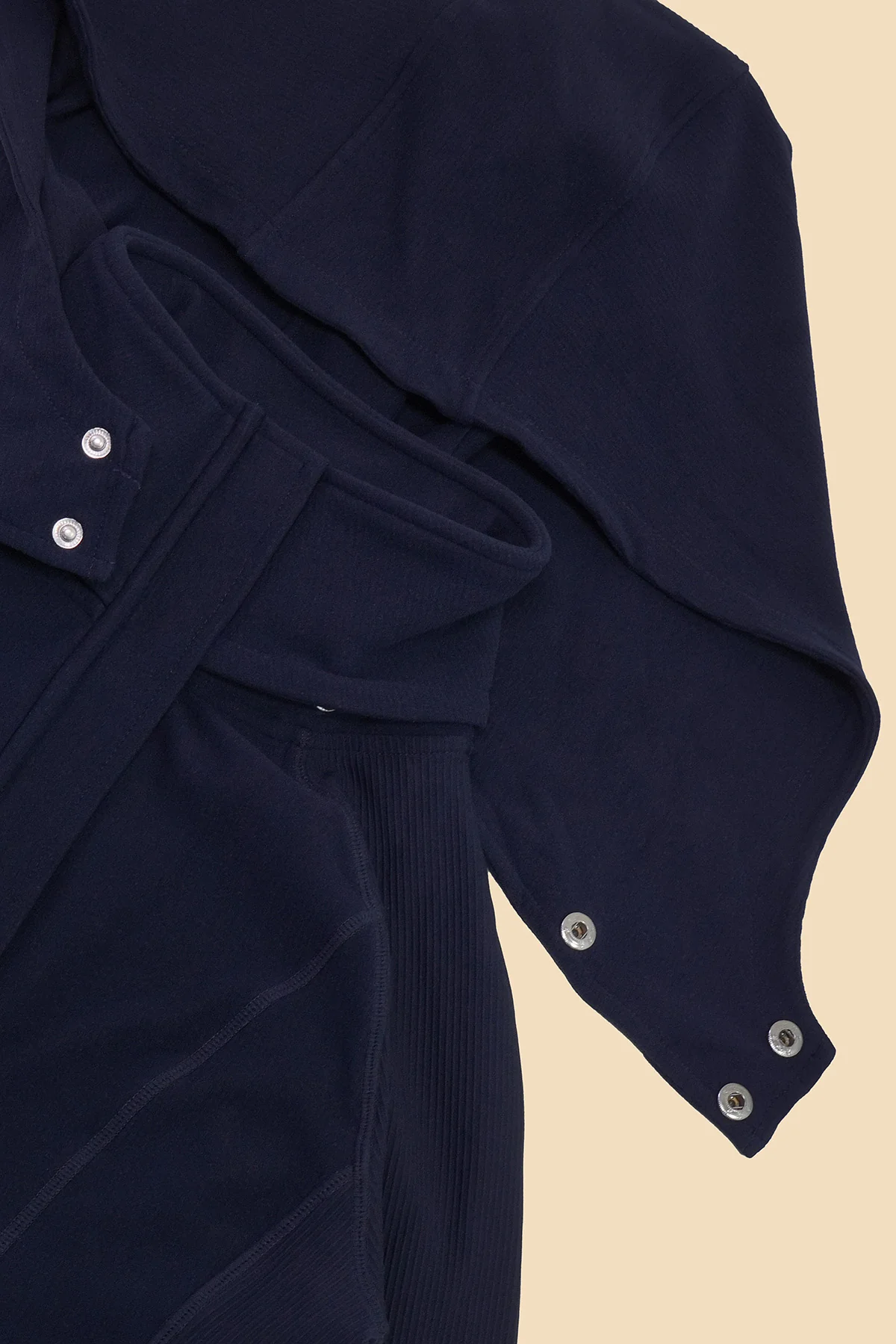 Corset Zip Jacket - Cosmic Navy - Image 10