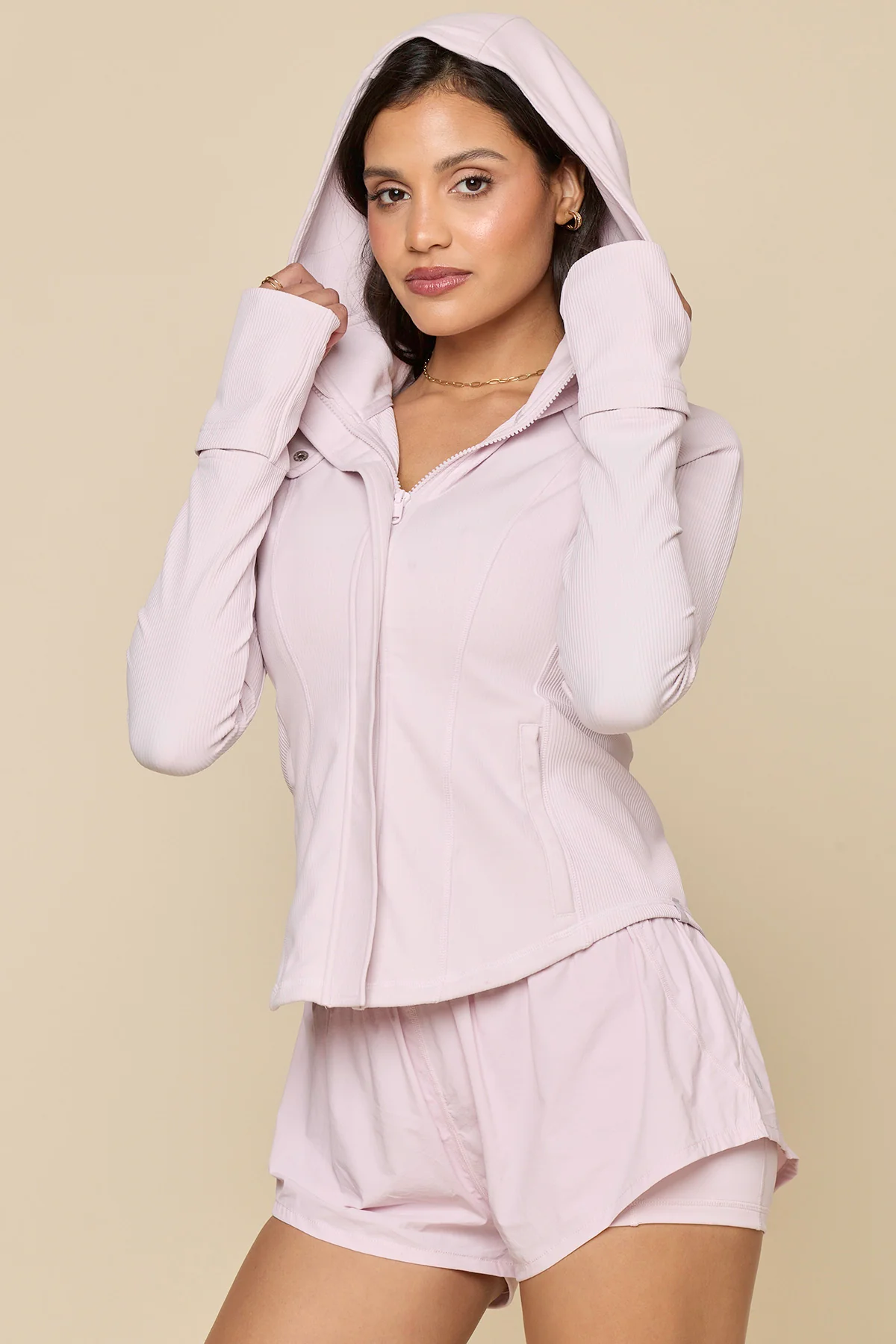 Corset Zip Jacket - Orchid Ice - Image 3