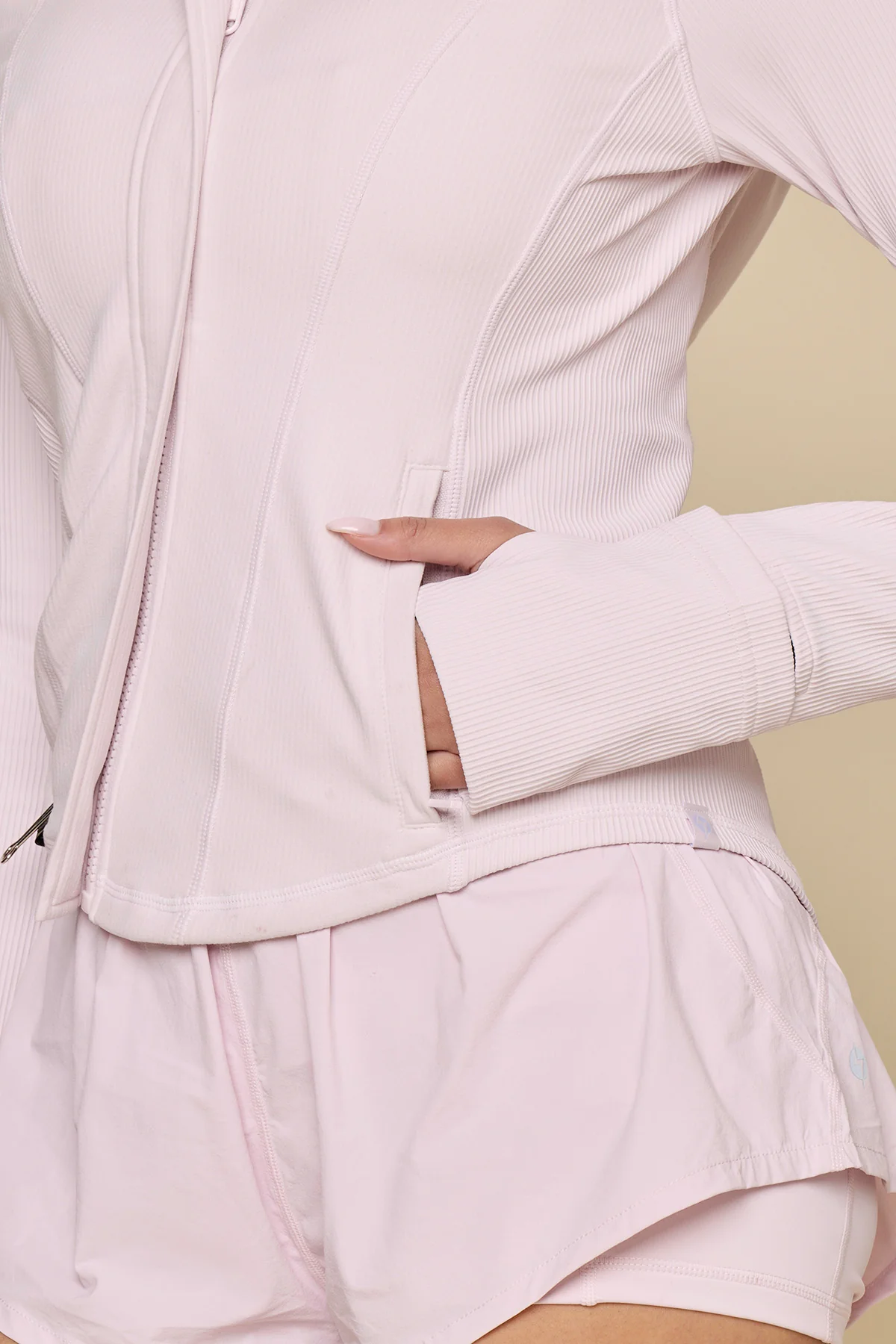 Corset Zip Jacket - Orchid Ice - Image 4