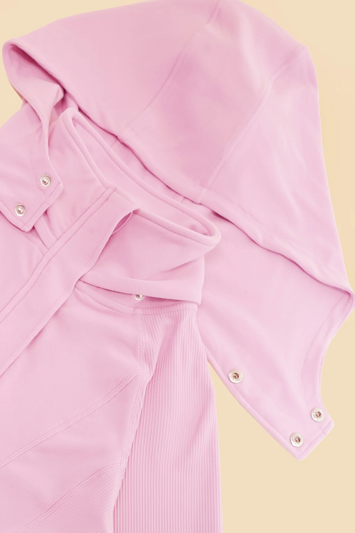 Corset Zip Jacket - Pink Lavender - Image 9
