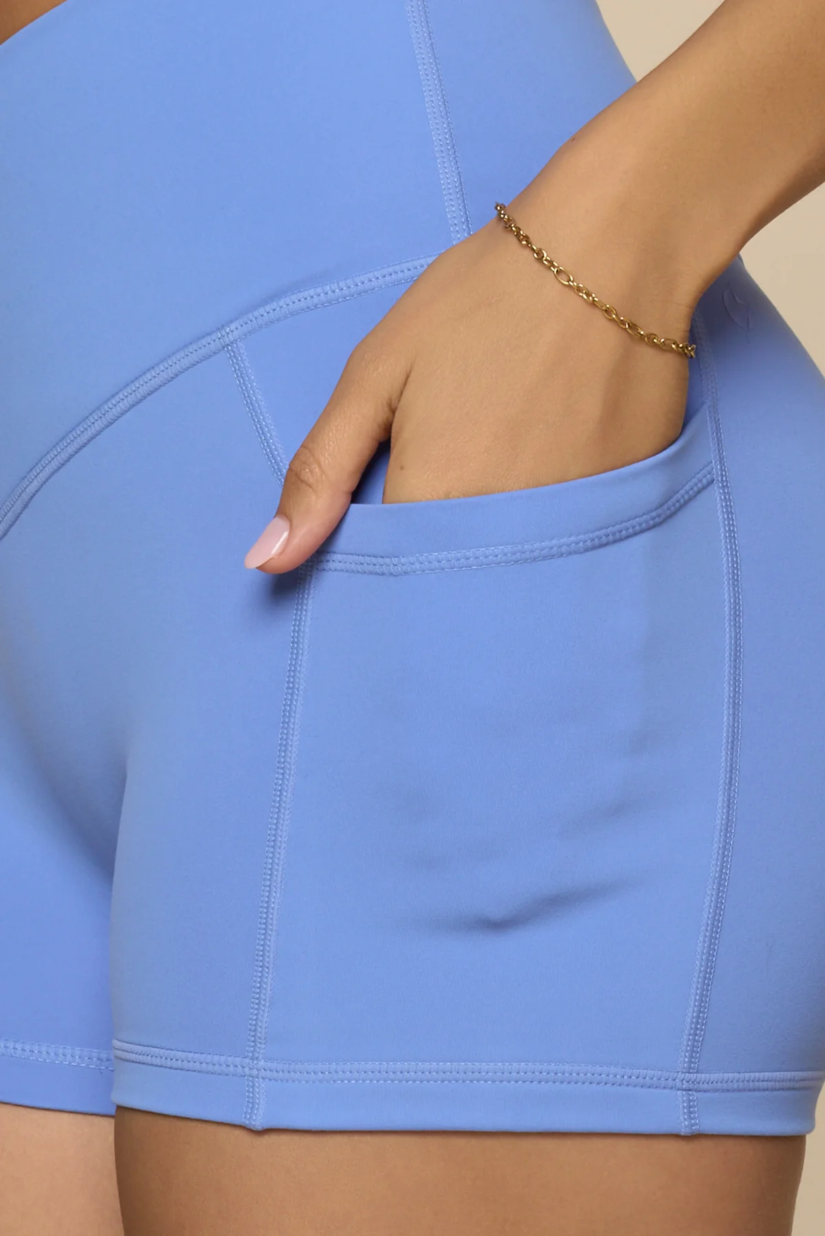 Crisscross Hourglass® Booty Short - Nordic Blue - Image 2