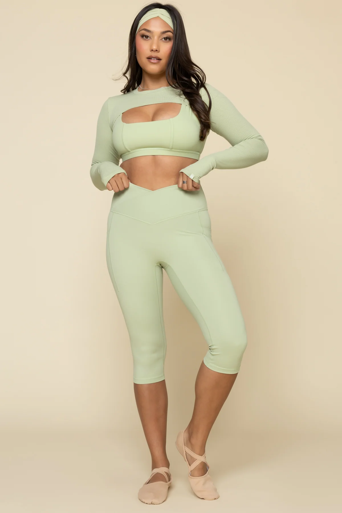 Crisscross Hourglass® Capri - Pistachio - Image 4