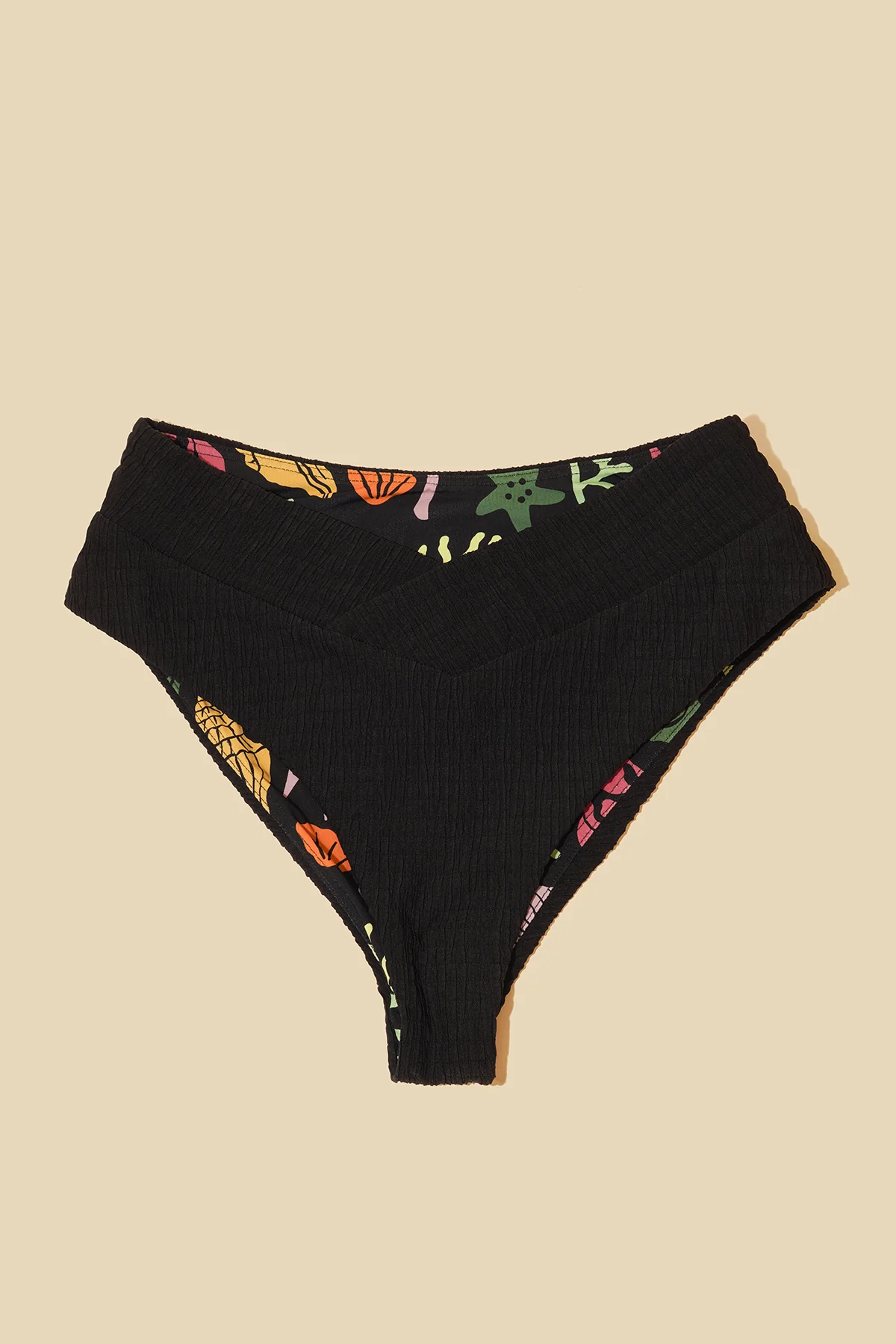 Crisscross Hourglass® Cheeky Bikini Bottom - Black Dilly - Image 7