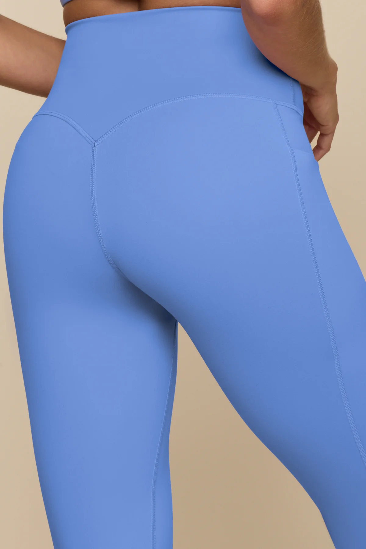 Crisscross Hourglass® Flared Legging with Pockets - Nordic Blue - Image 8