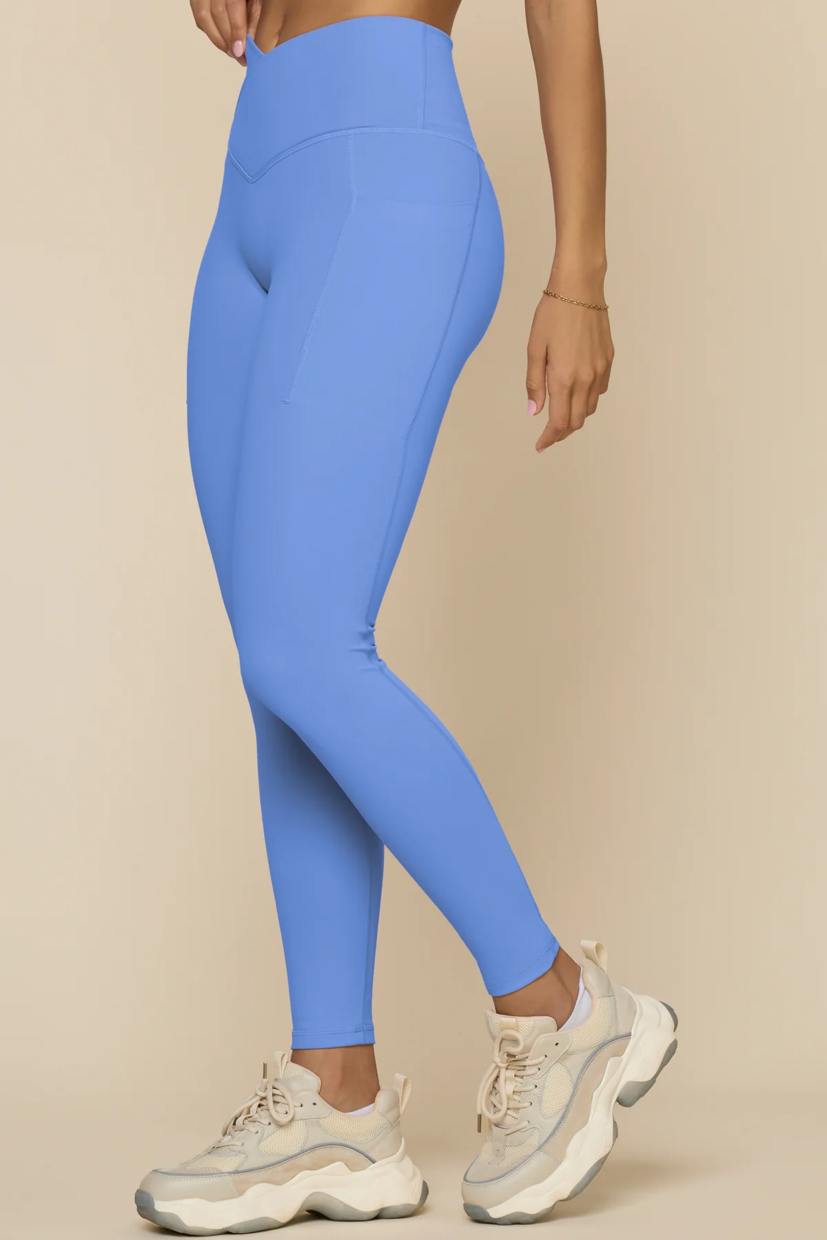 Crisscross Hourglass® Legging with Pockets - Nordic Blue - Image 5