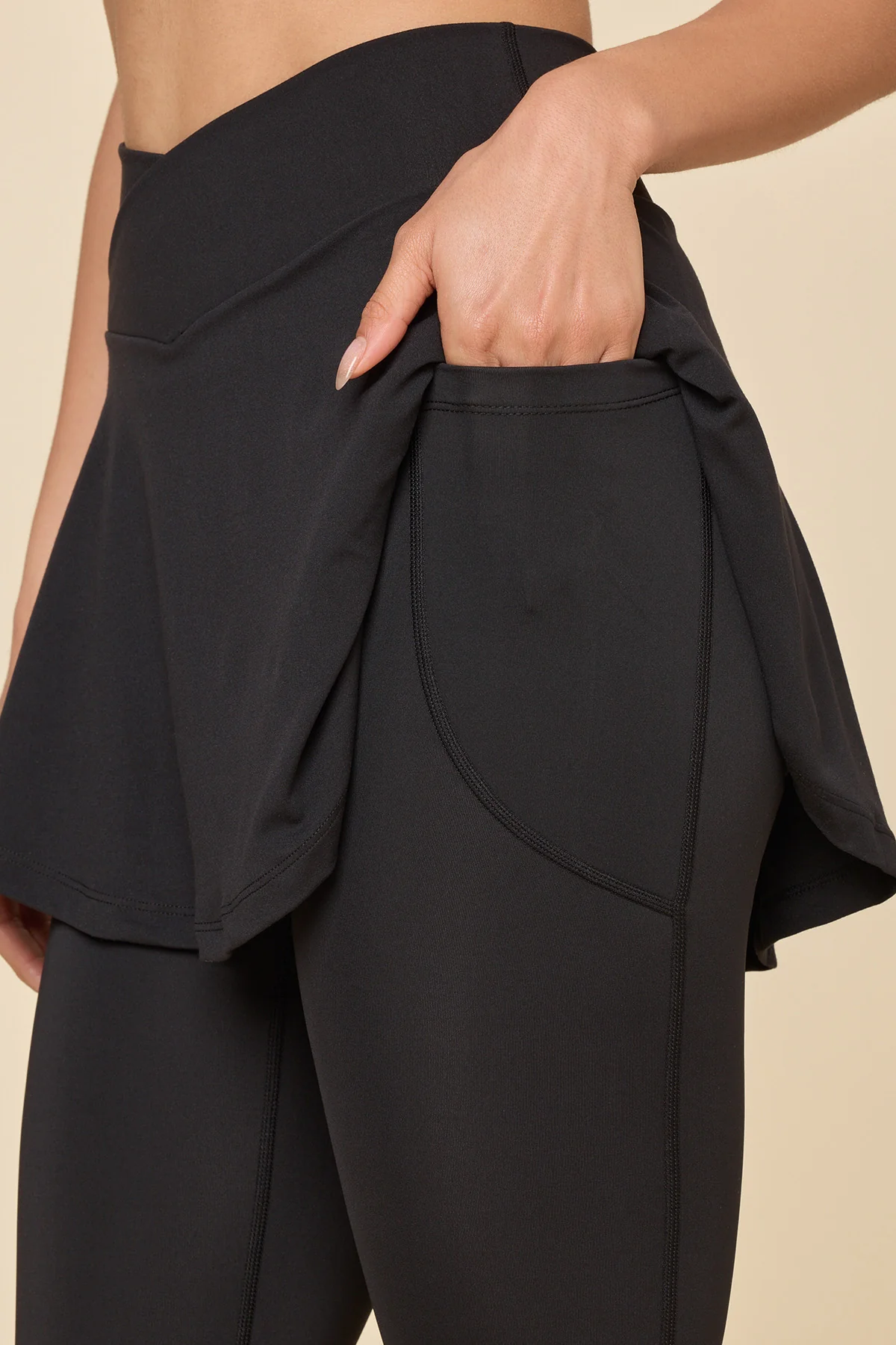 Crisscross Hourglass® Sklegging - Black - Image 3