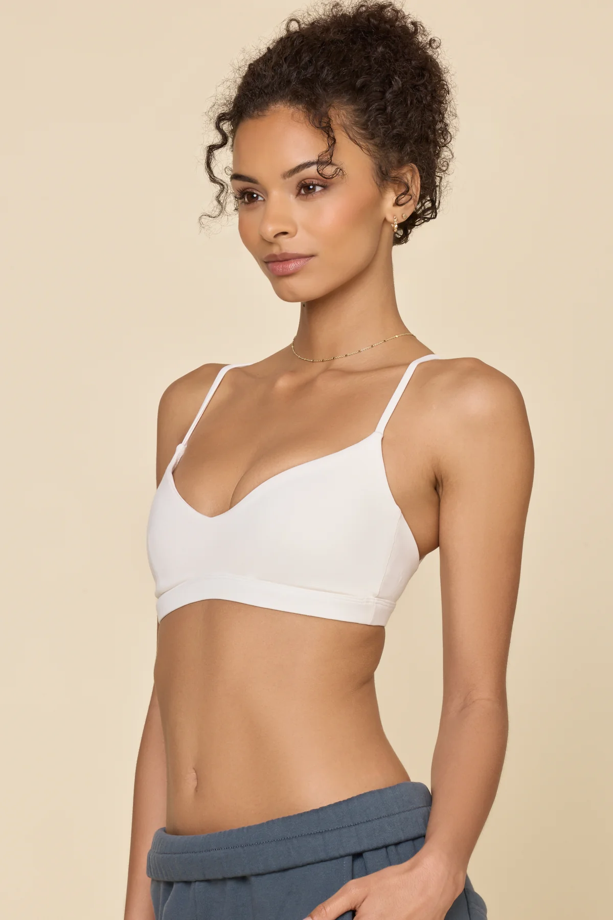 Dainty Bra - Cream - Image 5