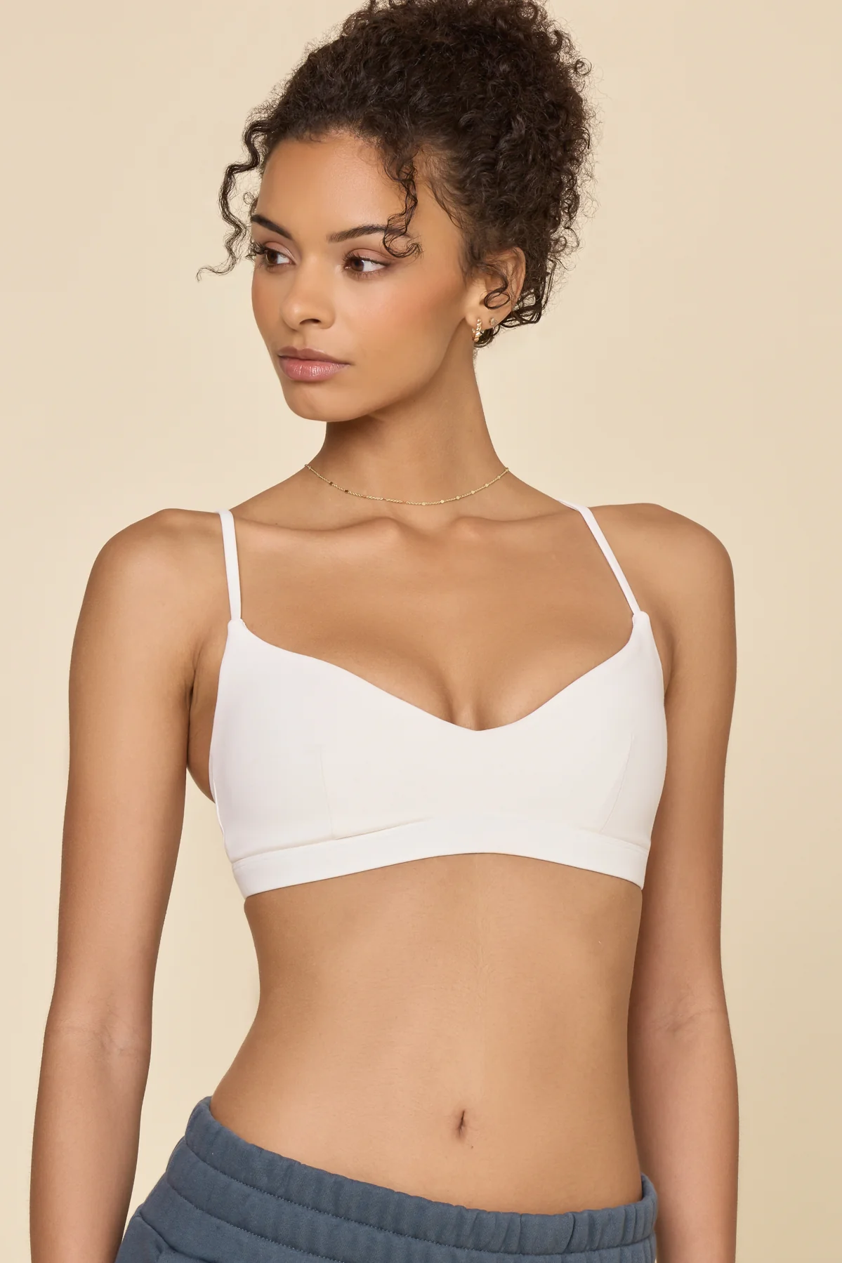 Dainty Bra - Cream - Image 7