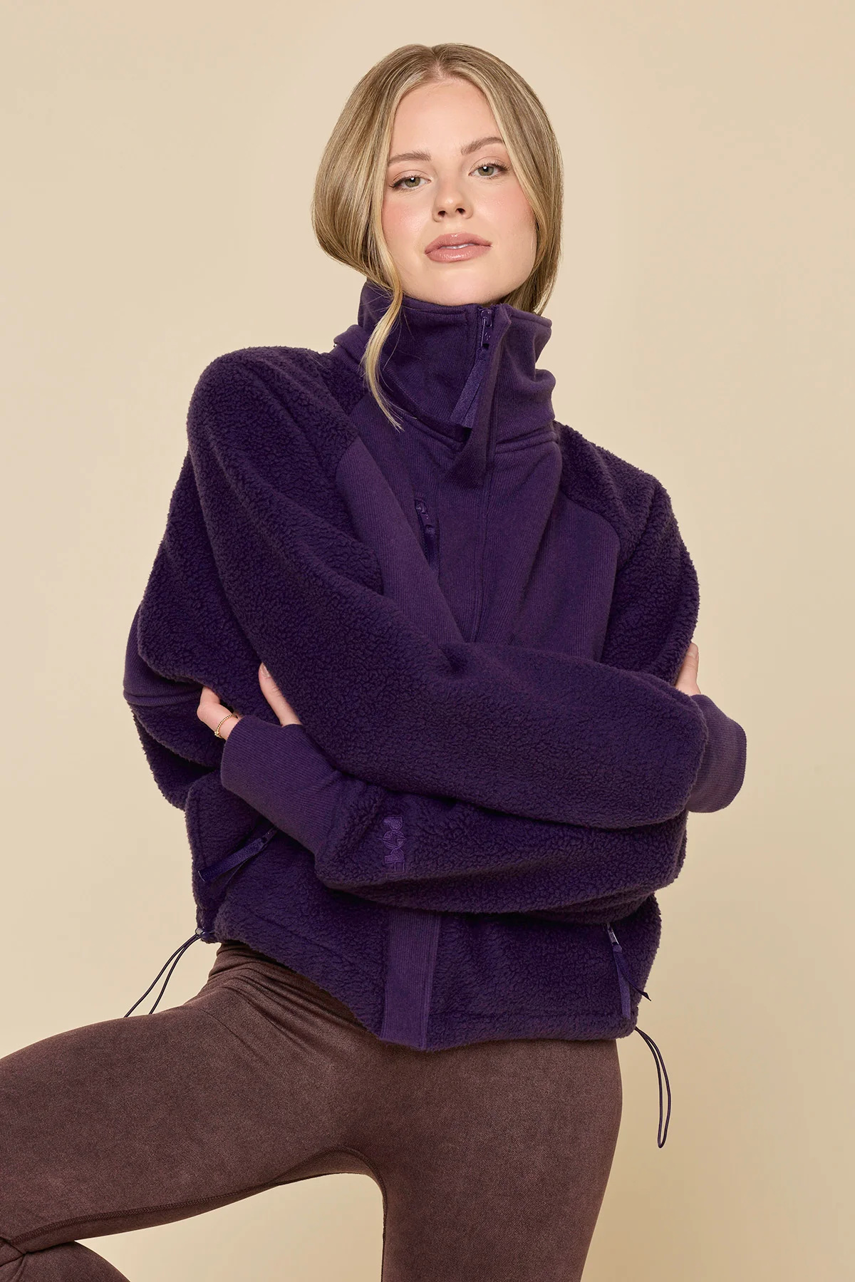 Find Your Inner Fleece - Cool Grape