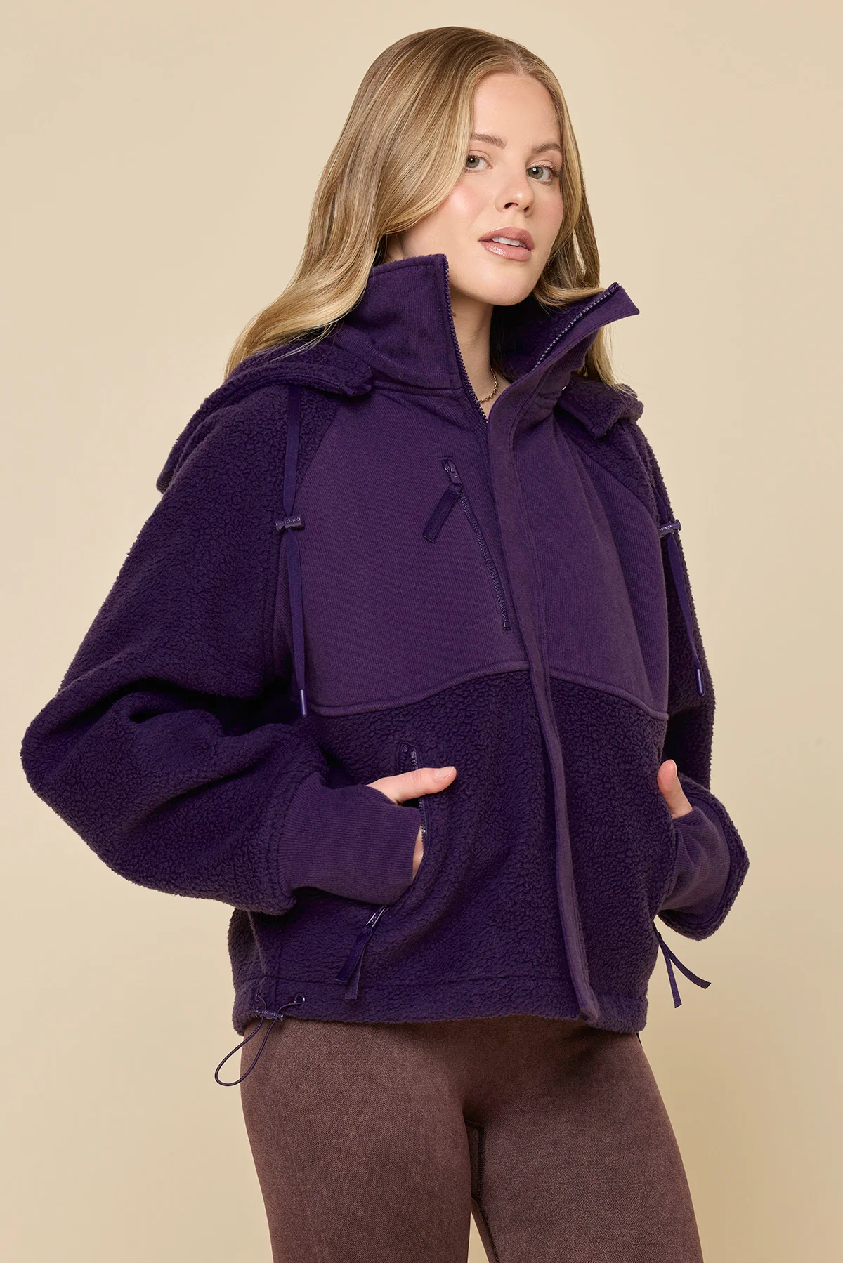 Find Your Inner Fleece - Cool Grape - Image 2