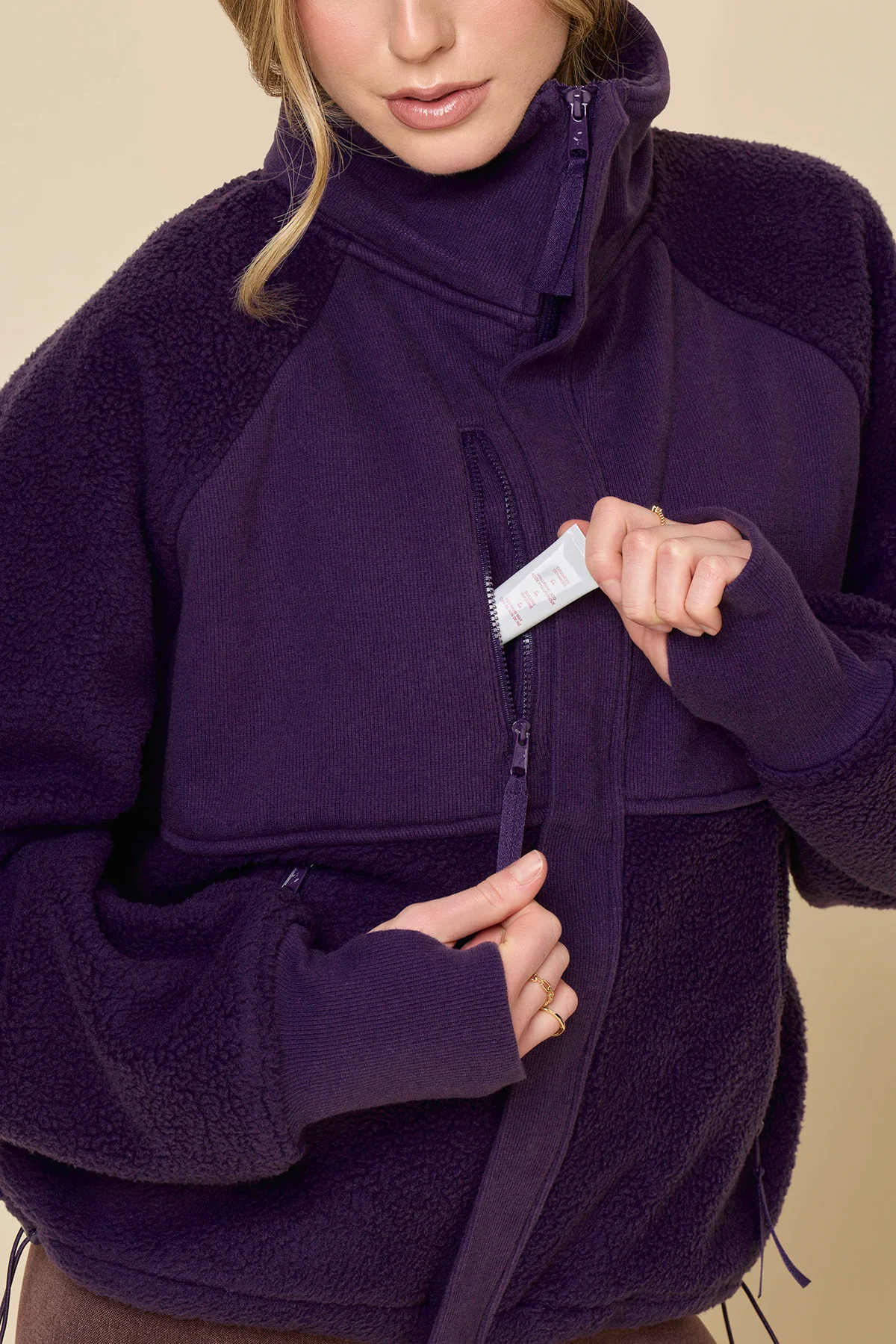 Find Your Inner Fleece - Cool Grape - Image 3