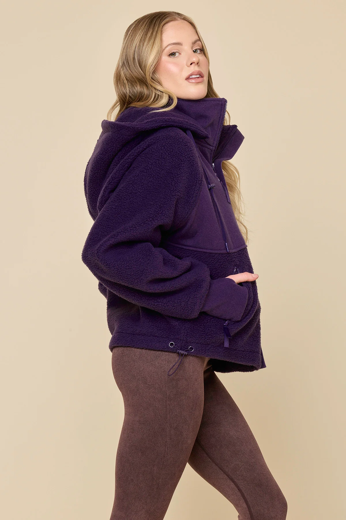 Find Your Inner Fleece - Cool Grape - Image 6