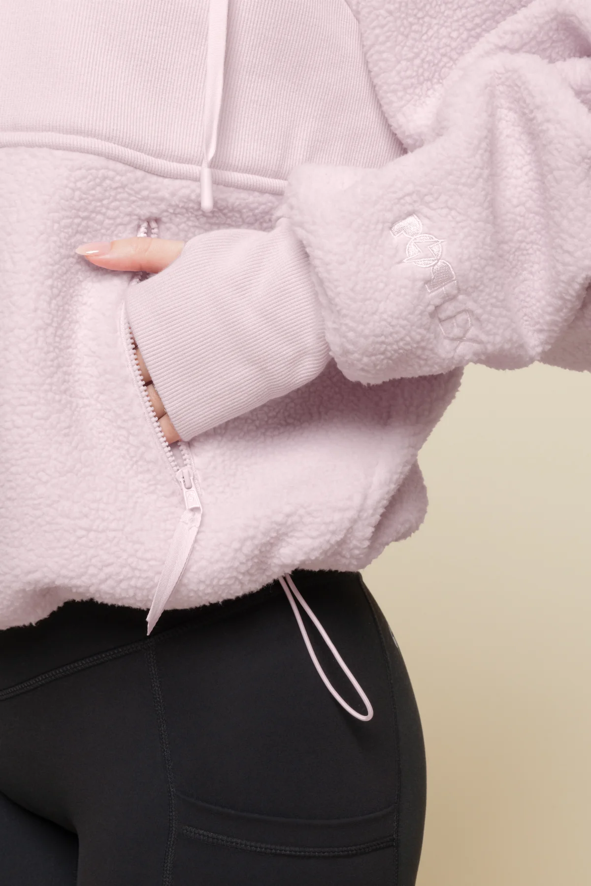 Find Your Inner Fleece Jacket - Soft Lilac - Image 9