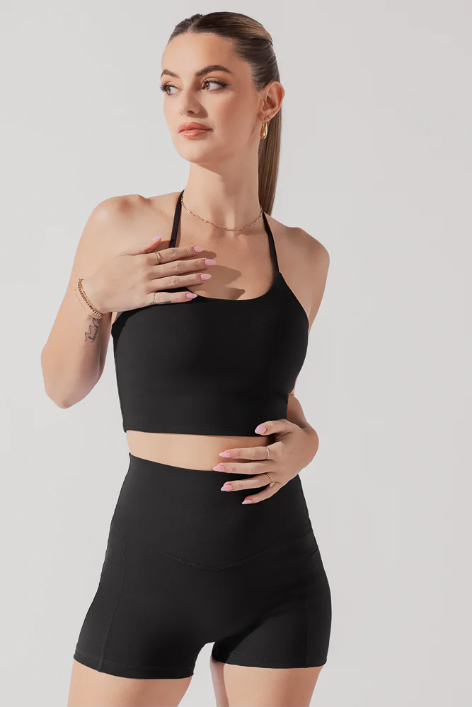 Flexy Crop Top - Black - Image 3
