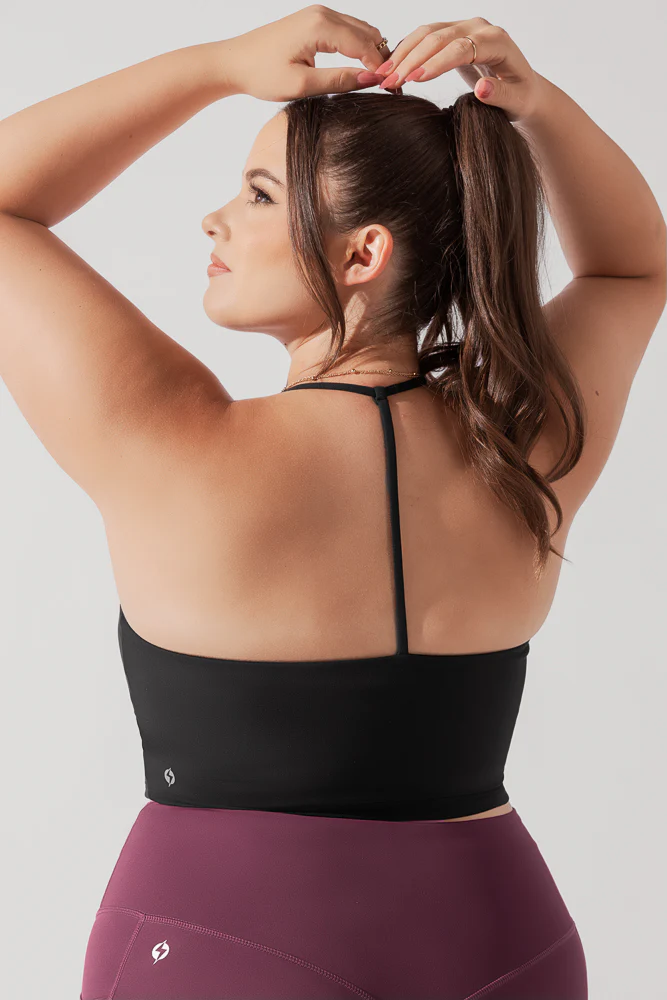 Flexy Crop Top - Black - Image 4