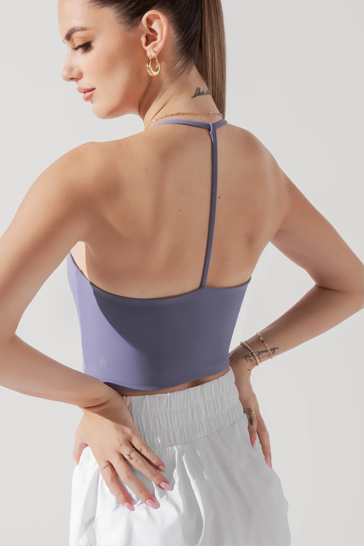 Flexy Crop Top - Blue Mist - Image 4