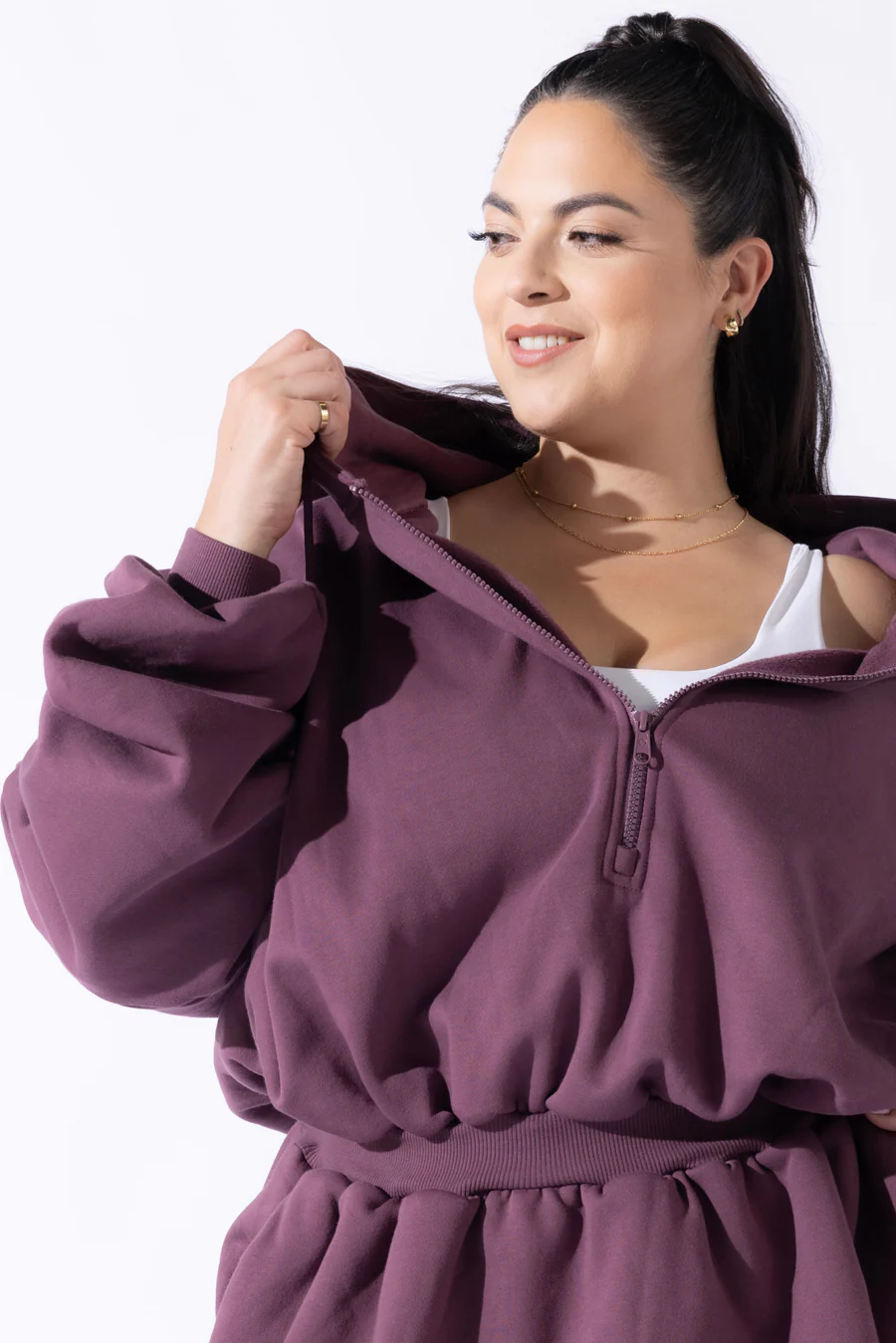 Game Day Dress - Deep Plum - Image 5