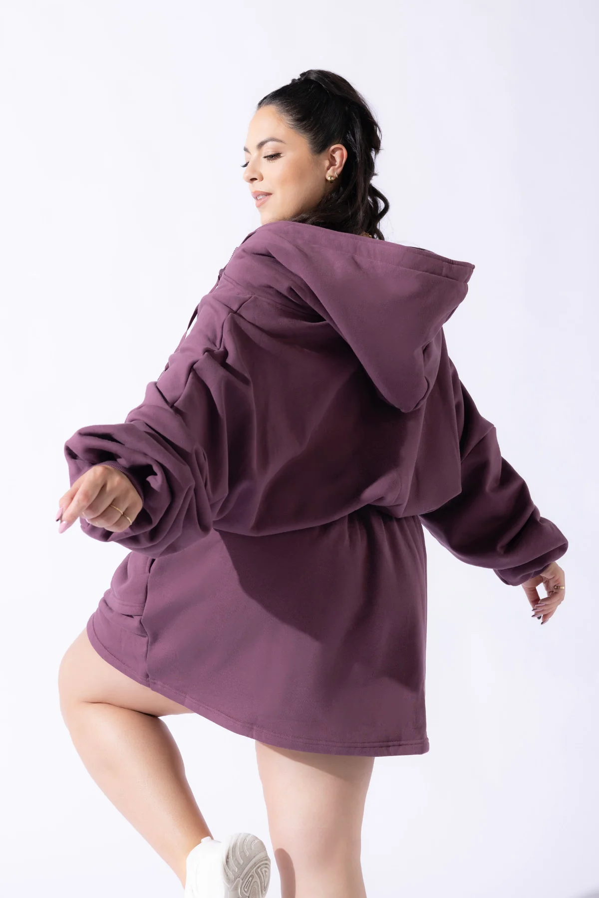 Game Day Dress - Deep Plum - Image 6