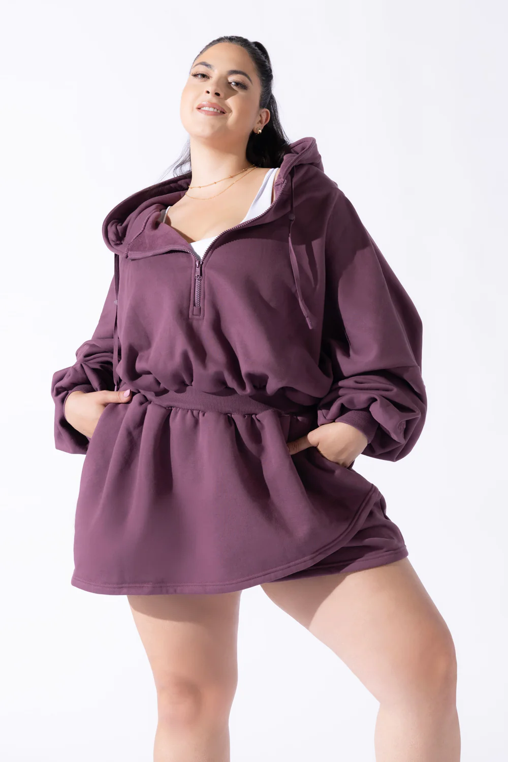 Game Day Dress - Deep Plum - Image 7