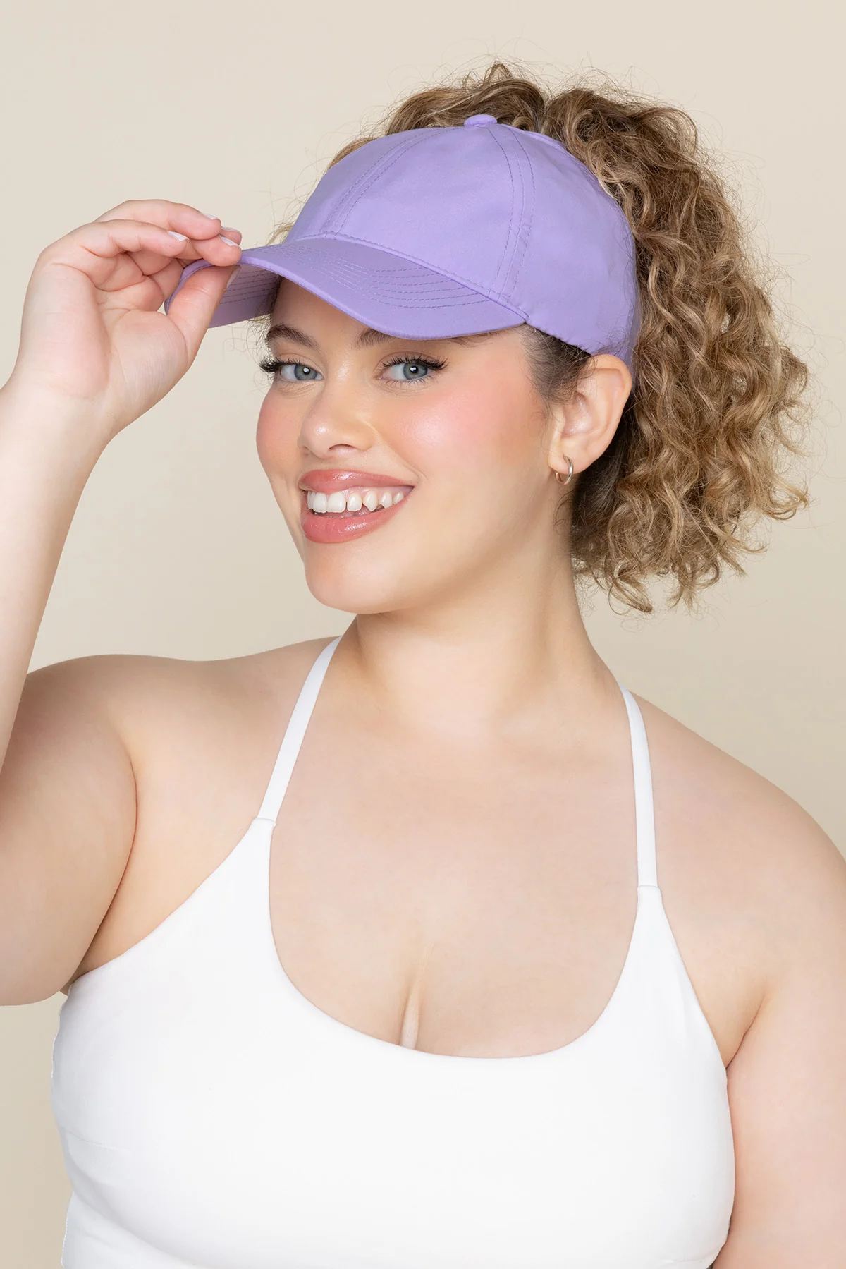 Go with the Bow High Ponytail Cap - Image 13