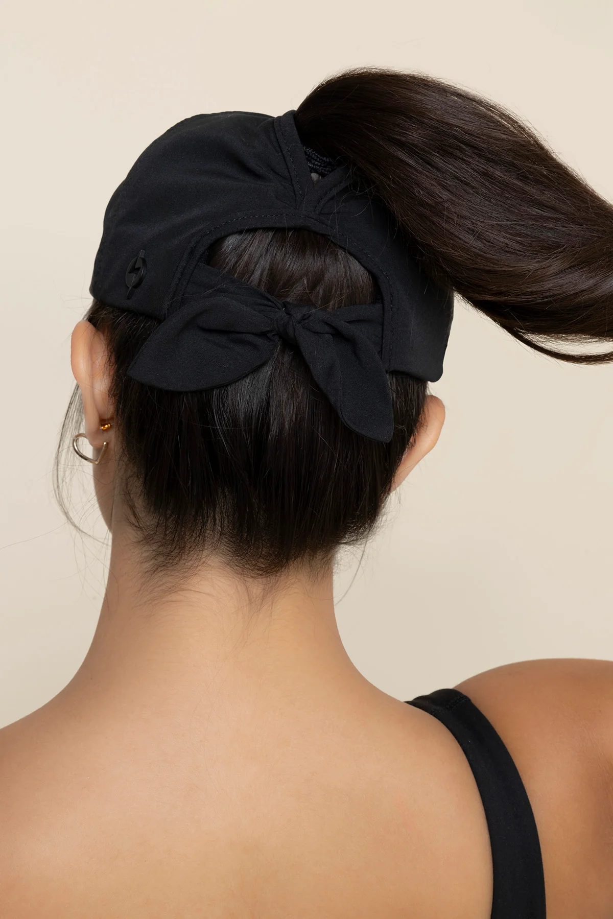 Go with the Bow High Ponytail Cap - Image 15