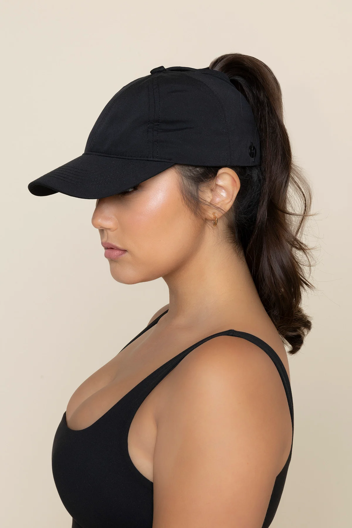 Go with the Bow High Ponytail Cap - Image 4