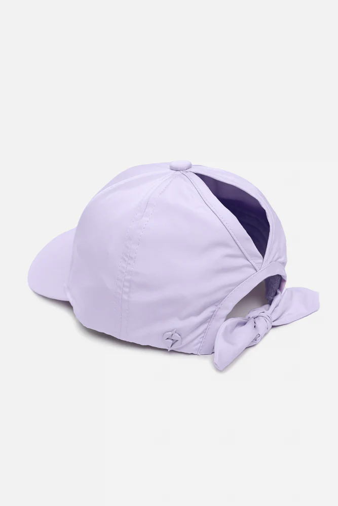 Go with the Bow High Ponytail Cap - Structured - Image 9
