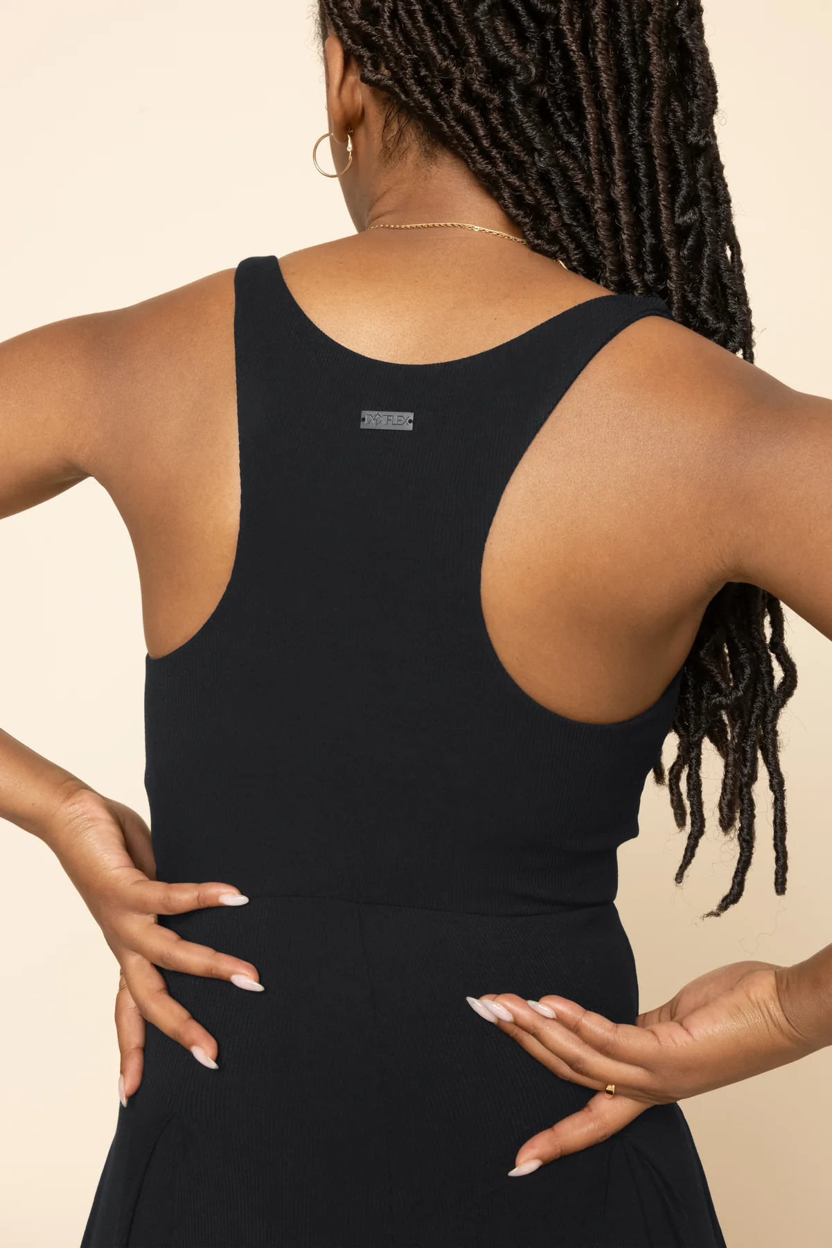 Go With The Flow Jumpsuit - Black - Image 6