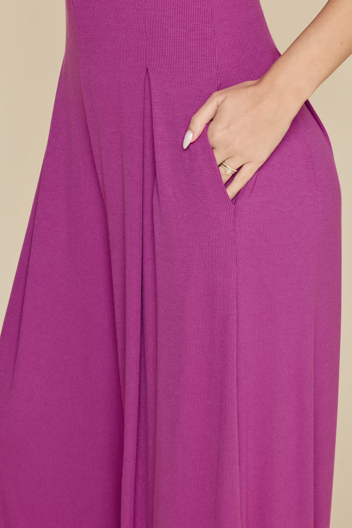 Go With The Flow Jumpsuit - Royal Orchid - Image 7
