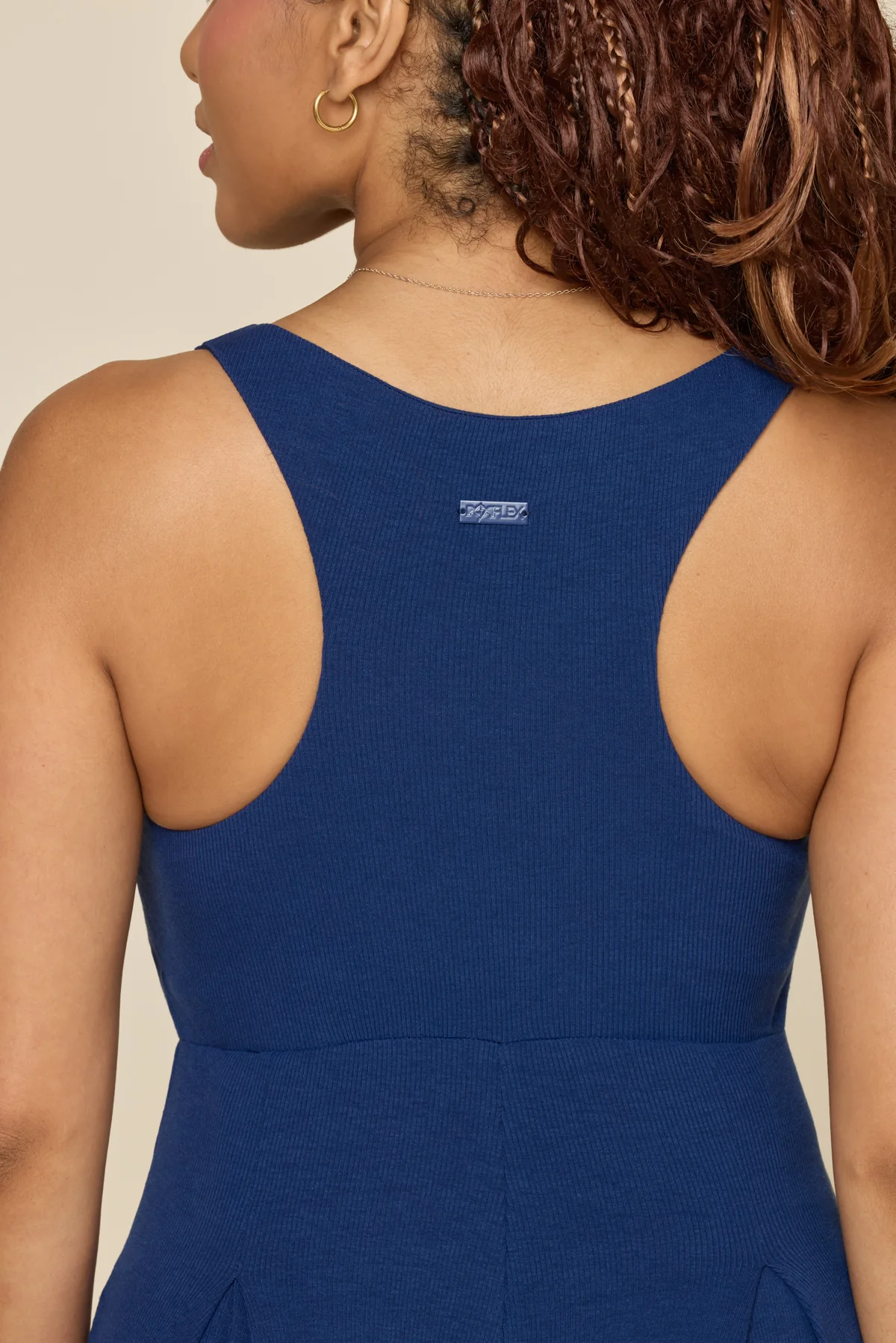 Go With The Flow Jumpsuit - Sapphire - Image 6