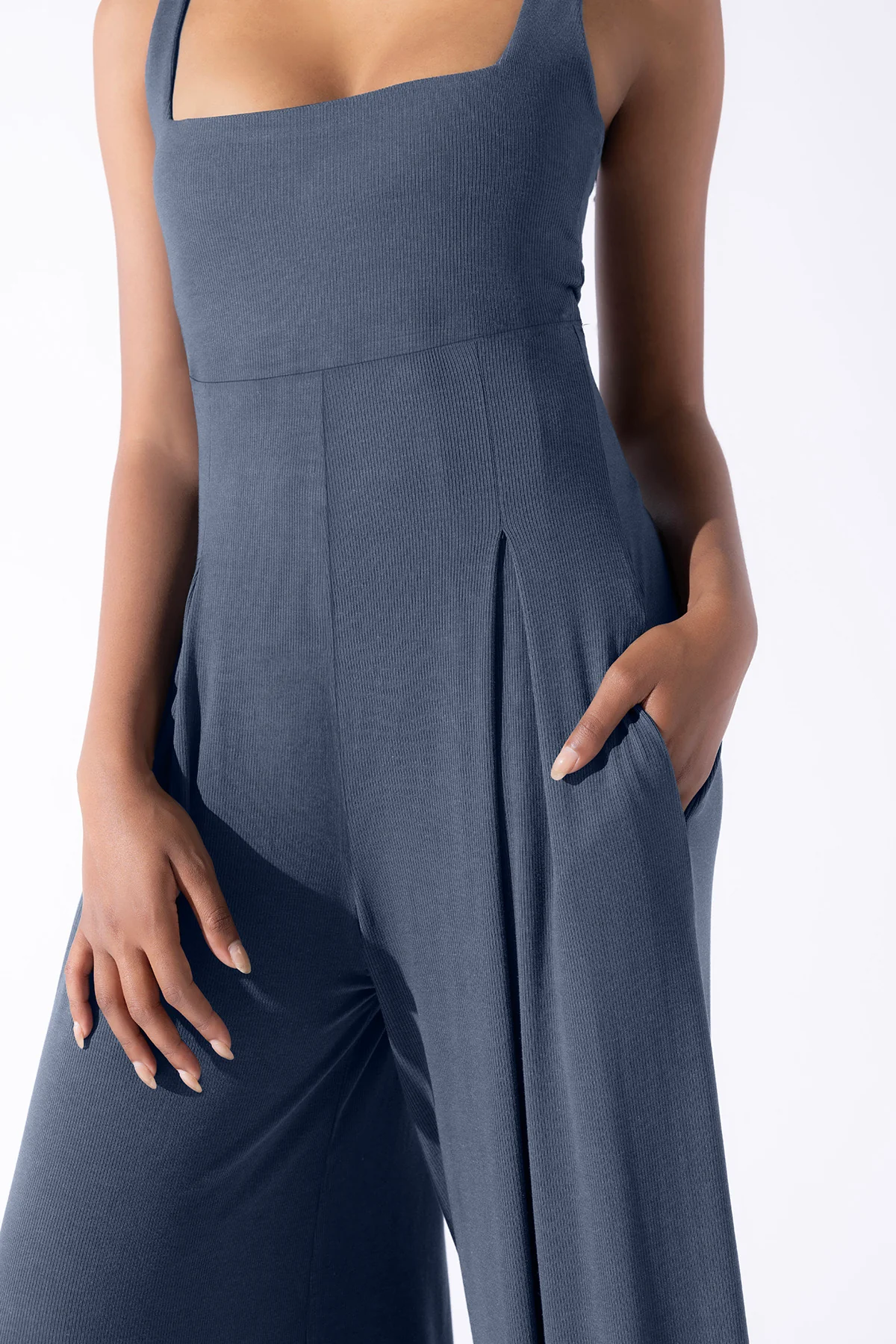 Go with the Flow Jumpsuit - Stormy Weather - Image 11