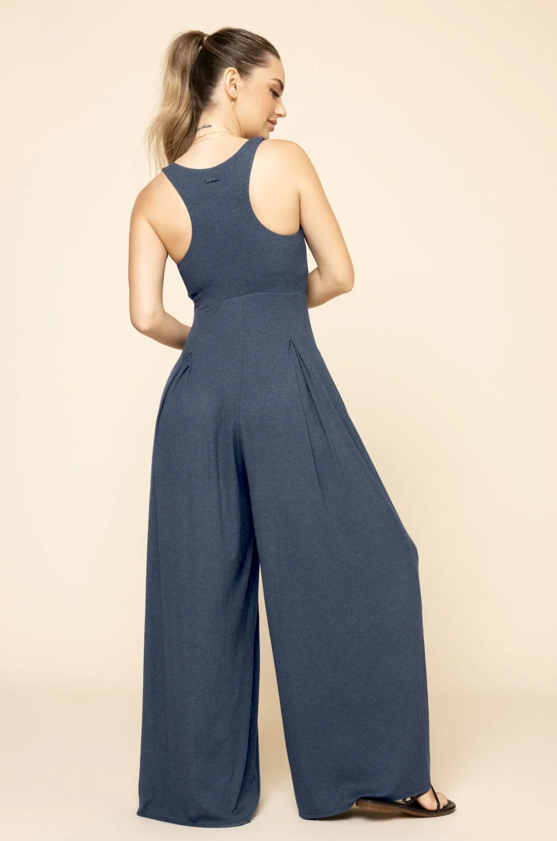 Go with the Flow Jumpsuit - Stormy Weather - Image 6