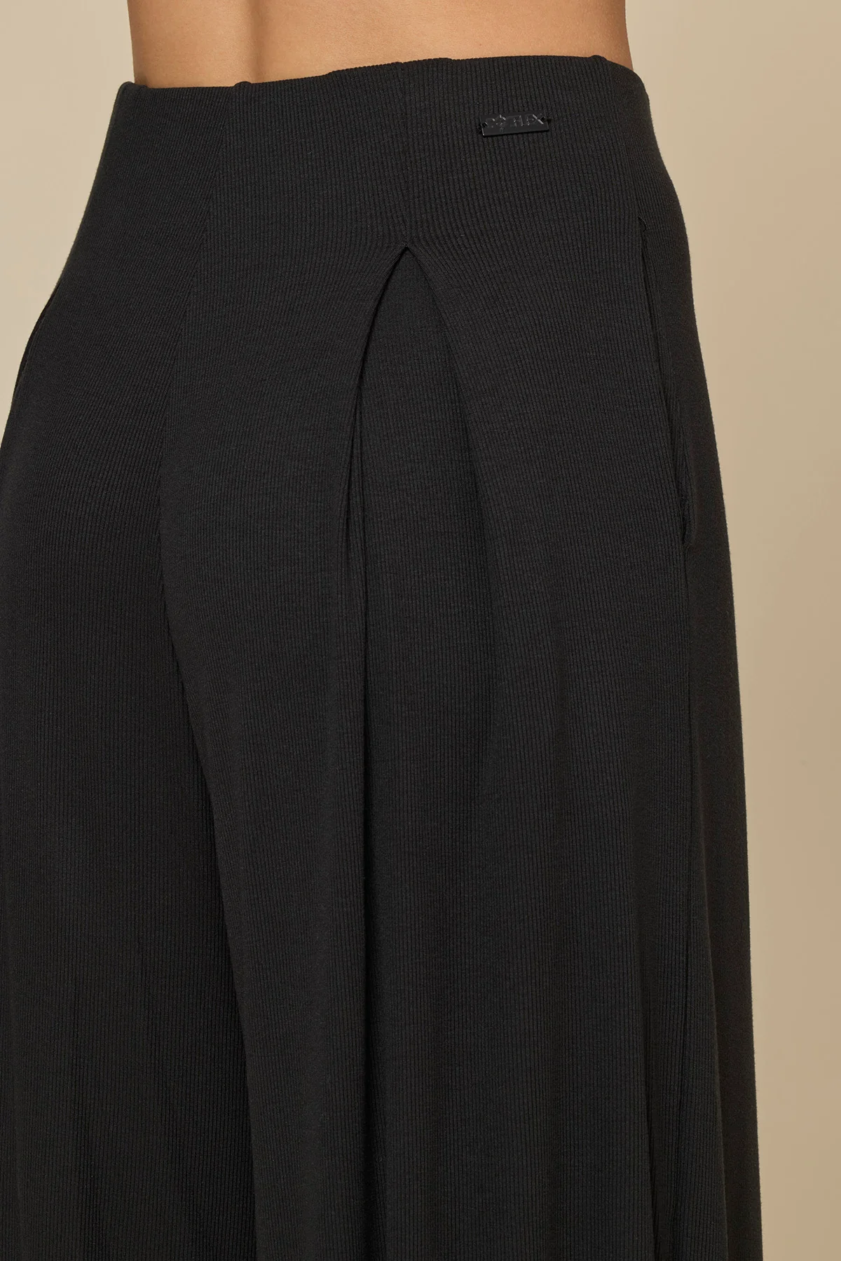 Go with the Flow Wide Leg Pant - Black - Image 7