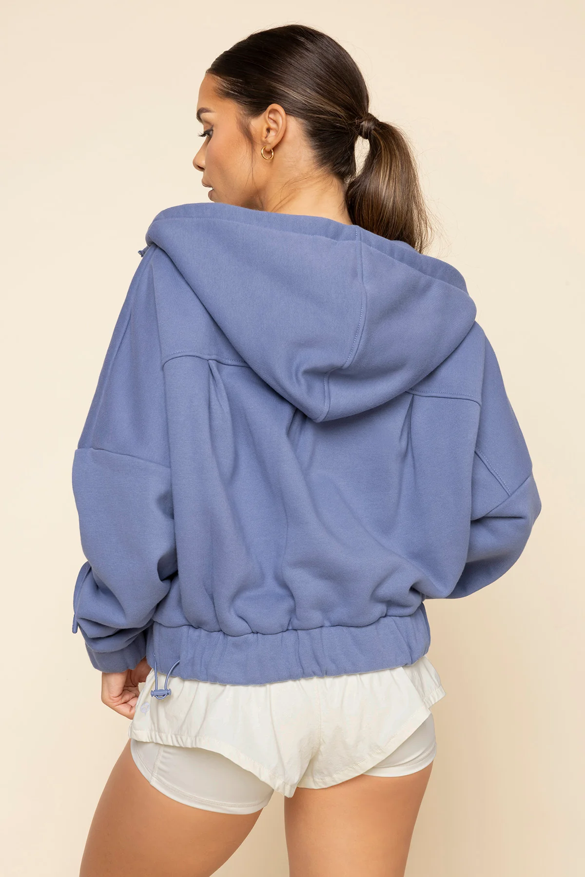 Half Zip Warm Up Hoodie - Wild Wind - Image 4