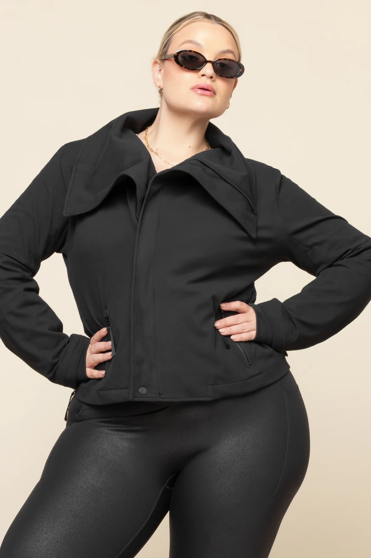 Heart Racer Moto Jacket - Black - Image 11