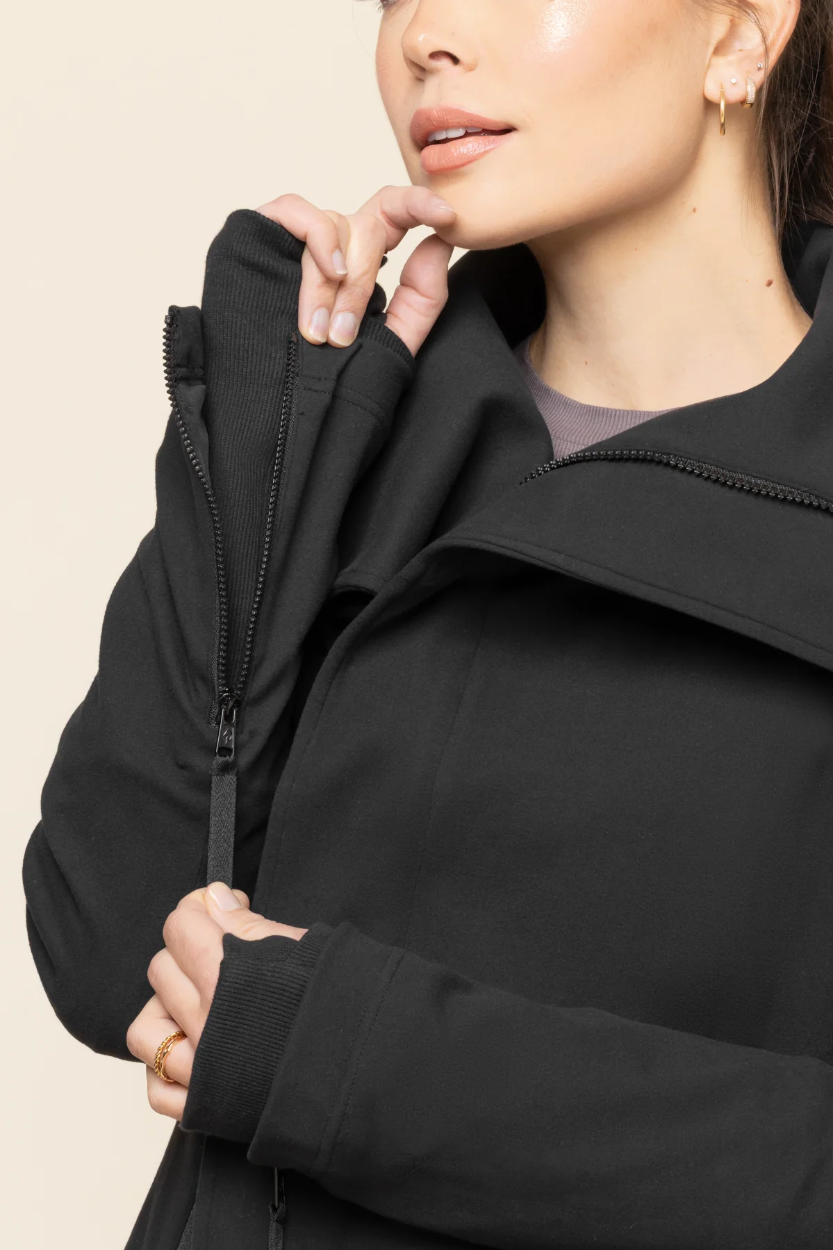 Heart Racer Moto Jacket - Black - Image 5