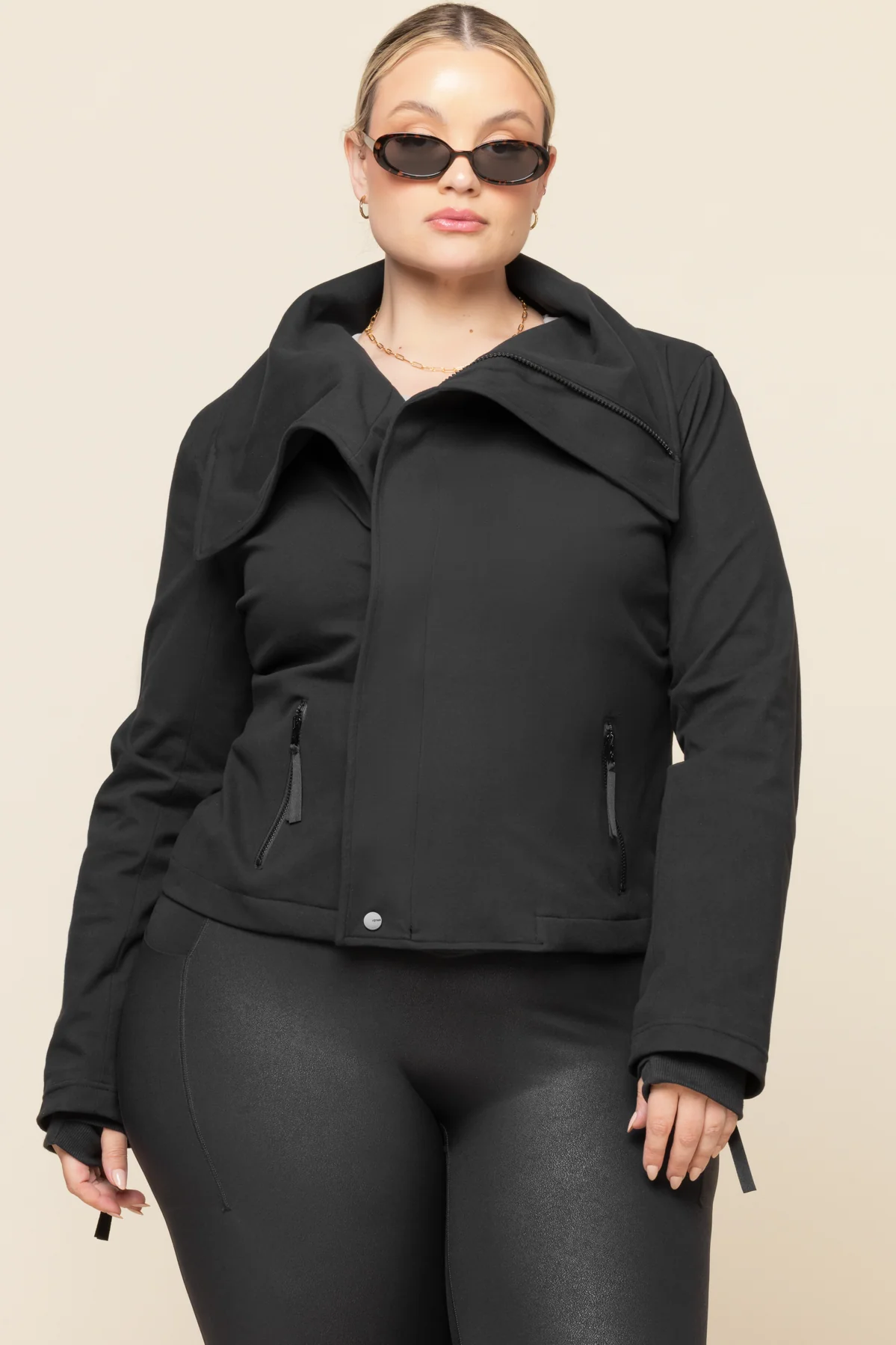 Heart Racer Moto Jacket - Black - Image 7