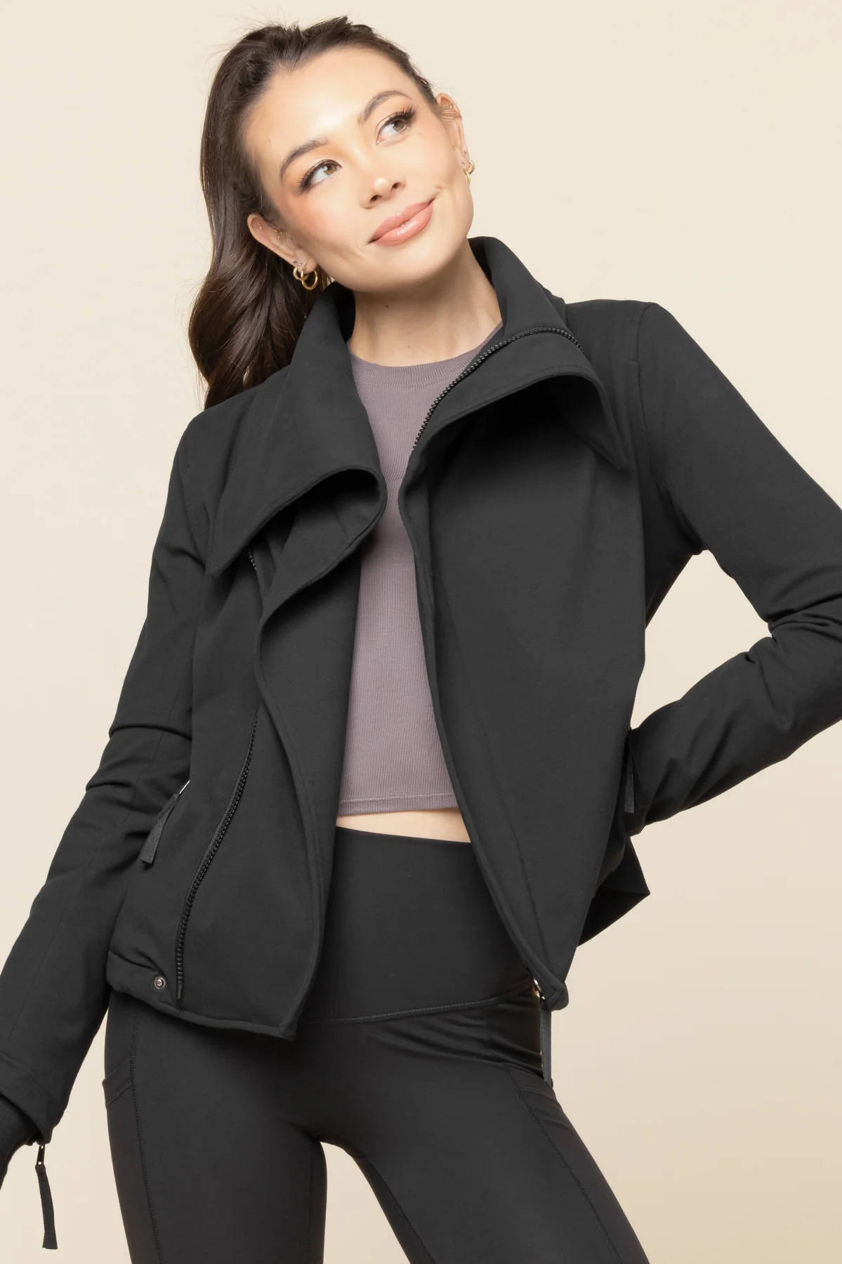Heart Racer Moto Jacket - Black - Image 8