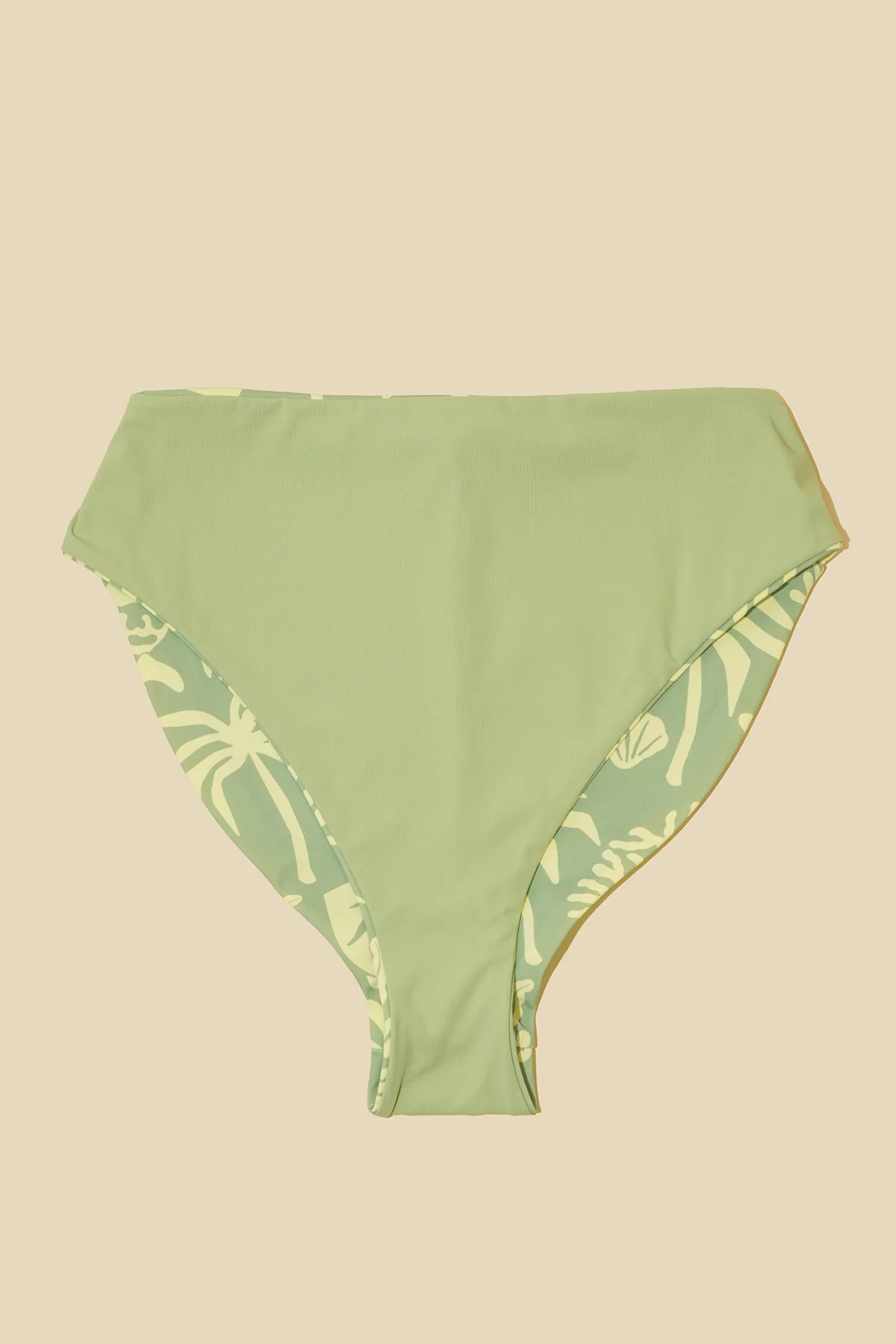 High Tide Reversible Cheeky Bikini Bottom - Coral Coast - Image 8