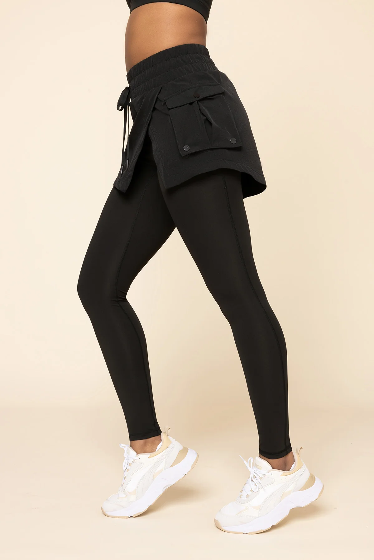 Hiking Sklegging - Black - Image 8