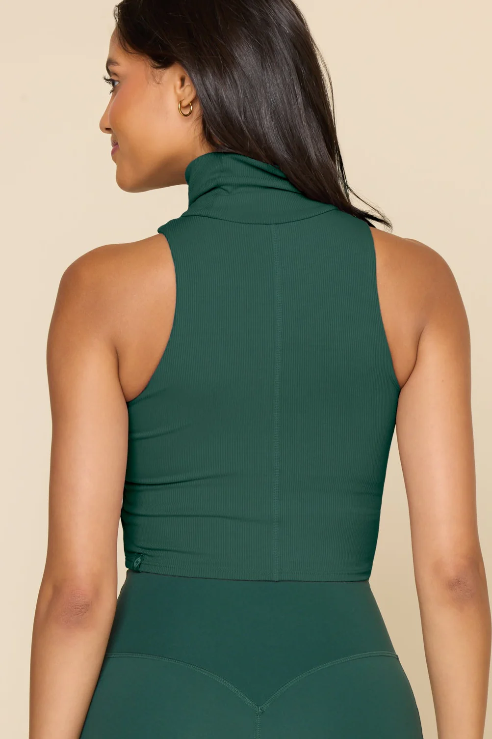 I Feel Cute Crop Top - Pine - Image 5